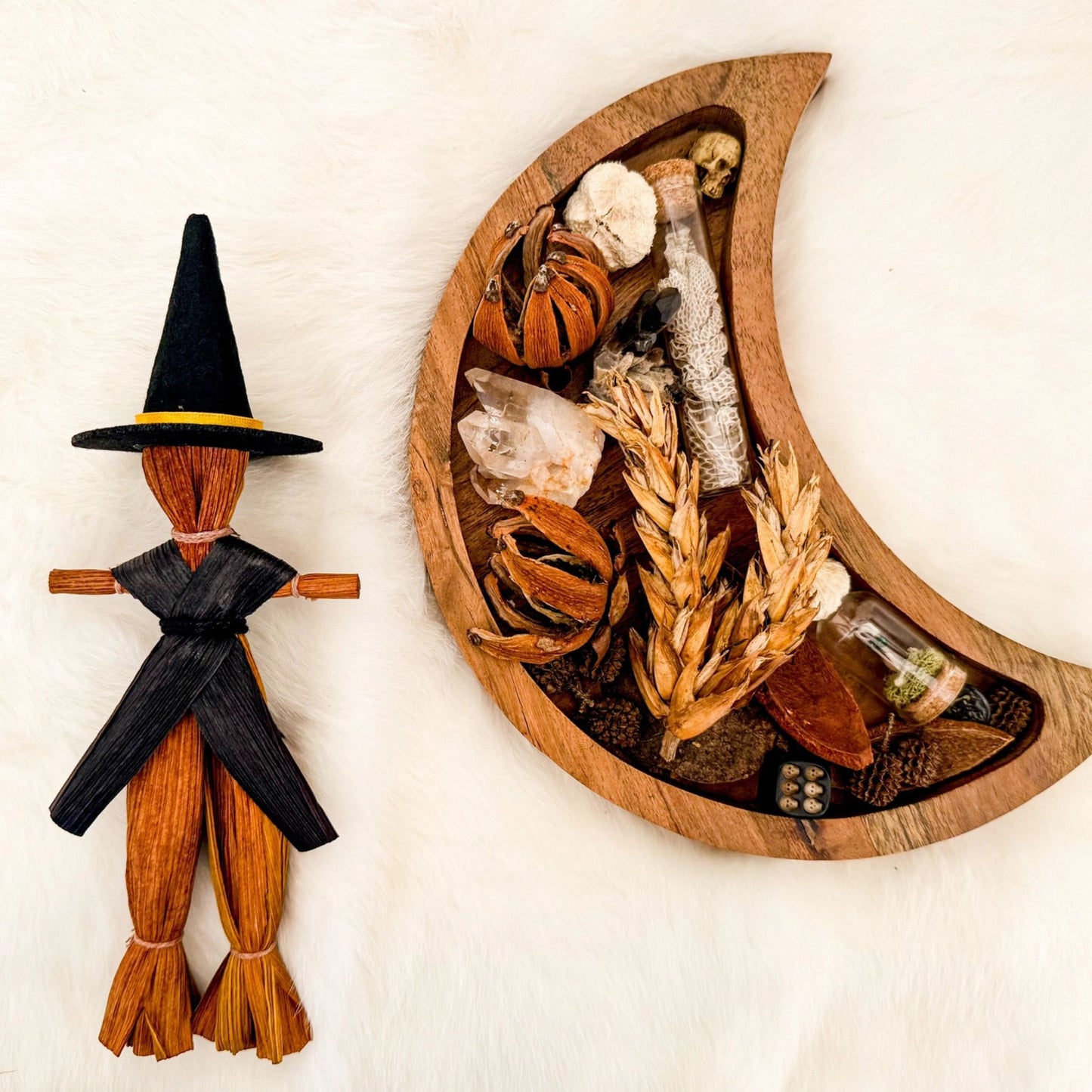 Corn Husk Doll - Halloween Figure PANTS