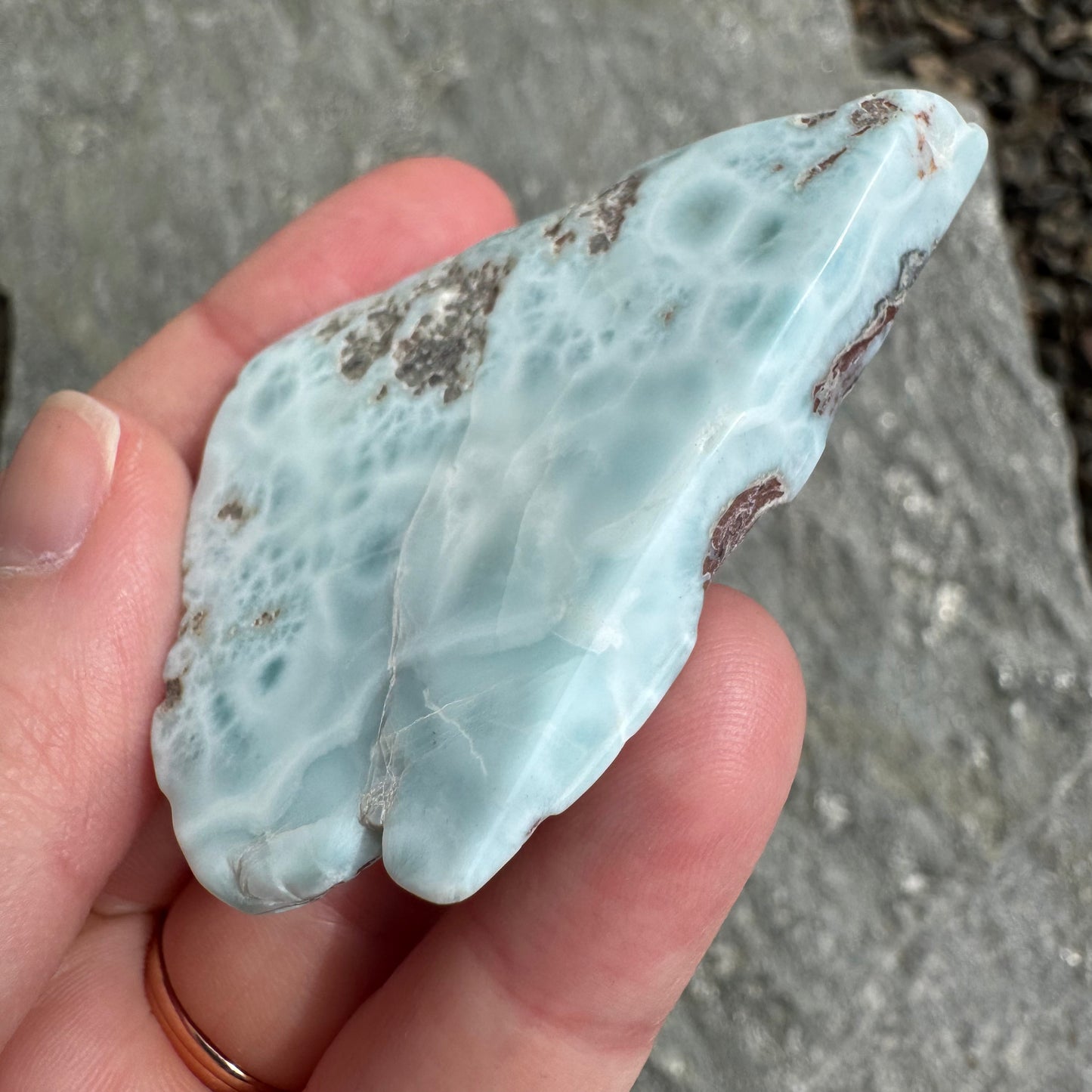 Larimar Slice *Rare* - Opt. 19