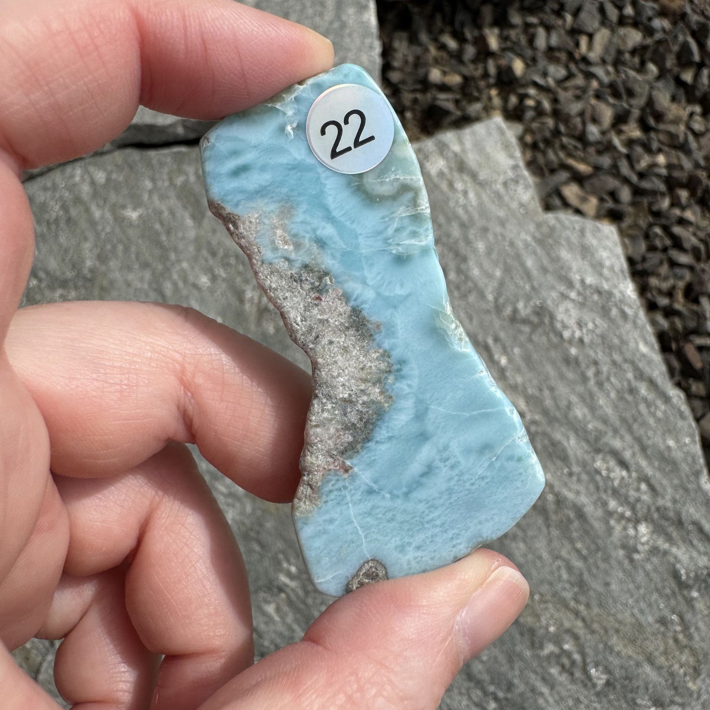 Larimar Slice *Rare* - Opt. 22