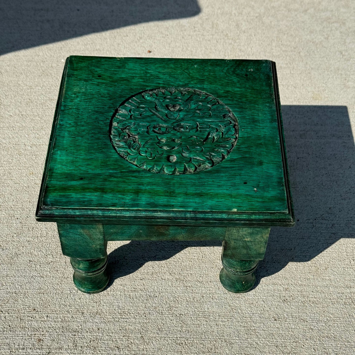 Green Man Offering Table