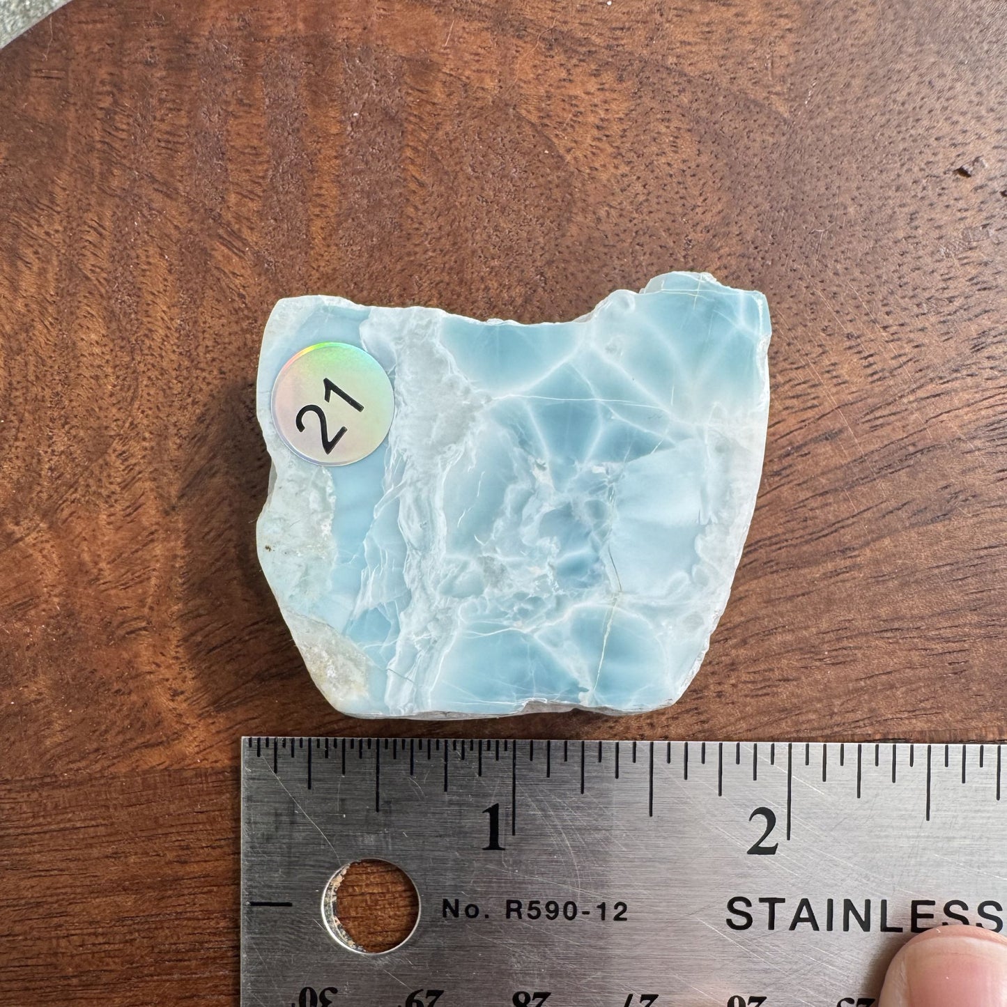 Larimar Slice *Rare* - Opt. 21