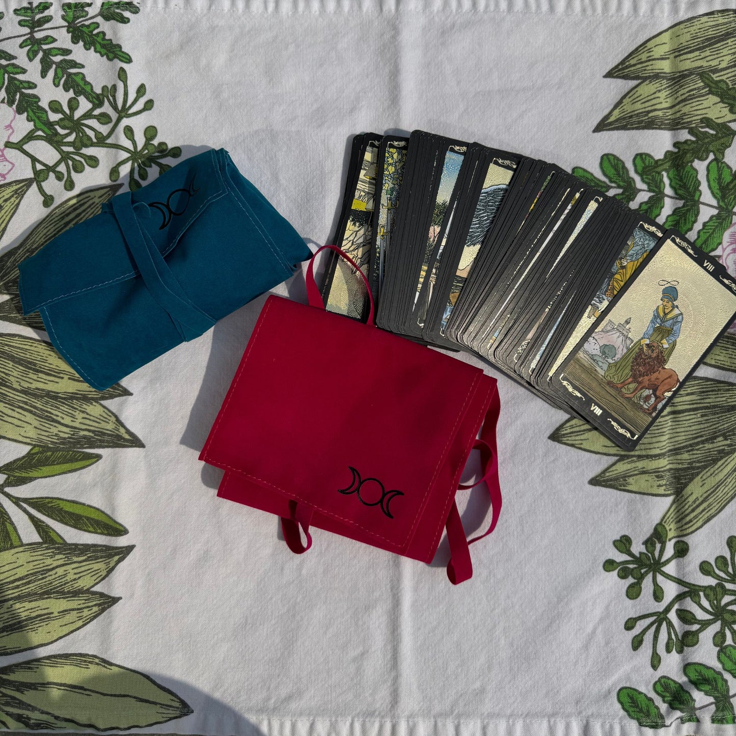Velvet Tarot Wrap - Triple Moon