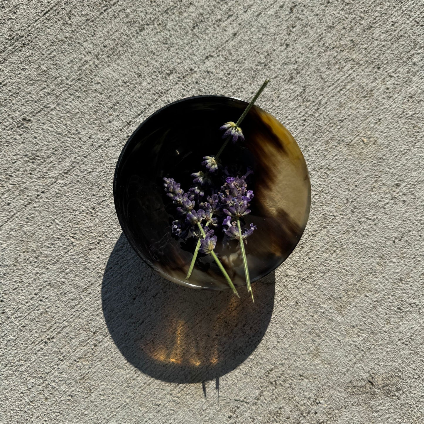 Buffalo Horn Offering Bowl