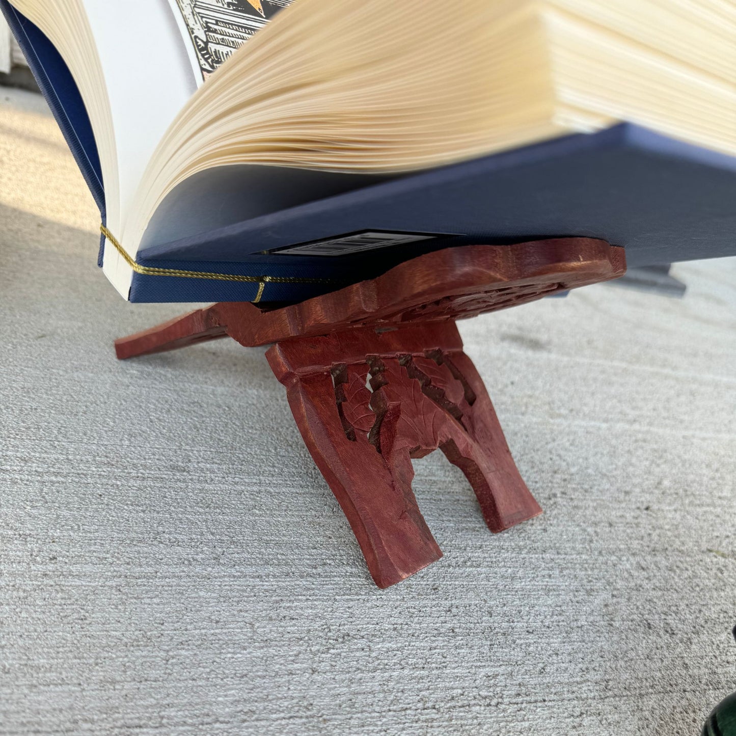 Wooden Book Rest