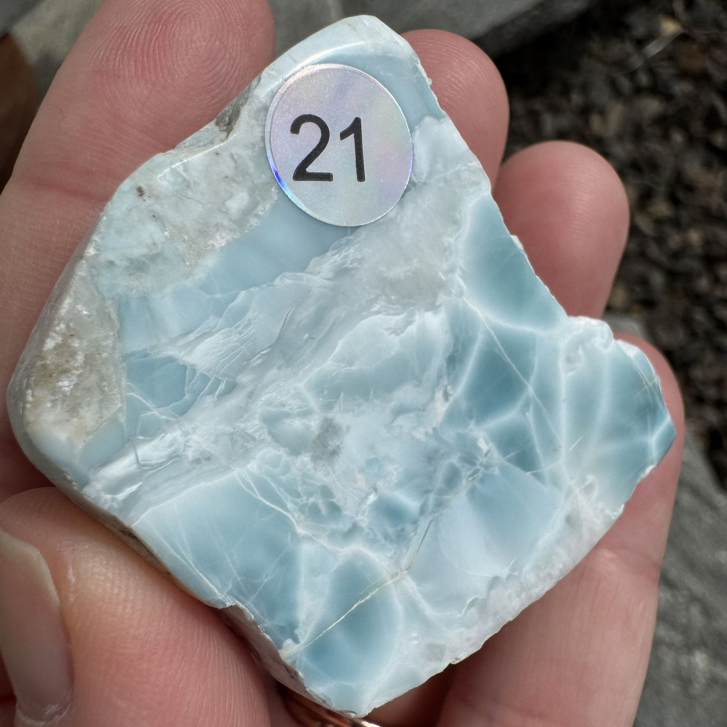 Larimar Slice *Rare* - Opt. 21