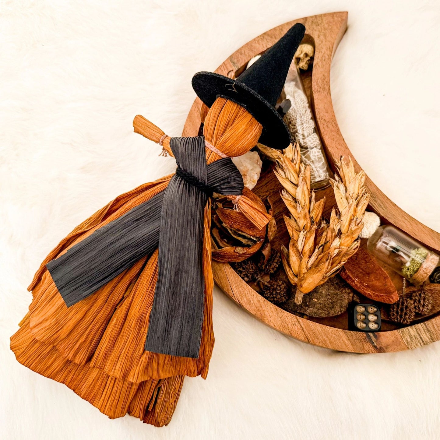 Corn Husk Doll - Halloween Figure PANTS