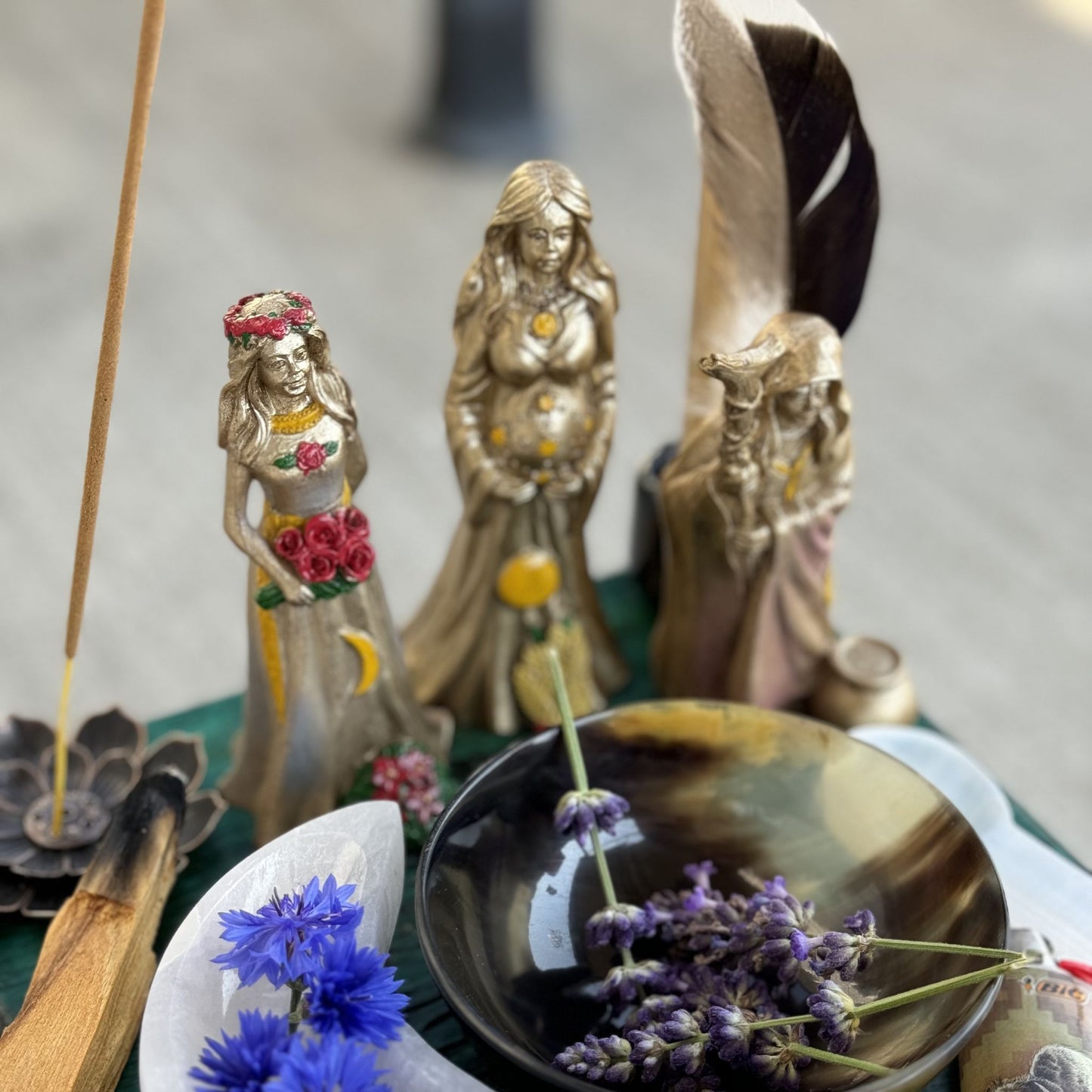 Maiden, Mother, Crone Figurines (Set of 3)