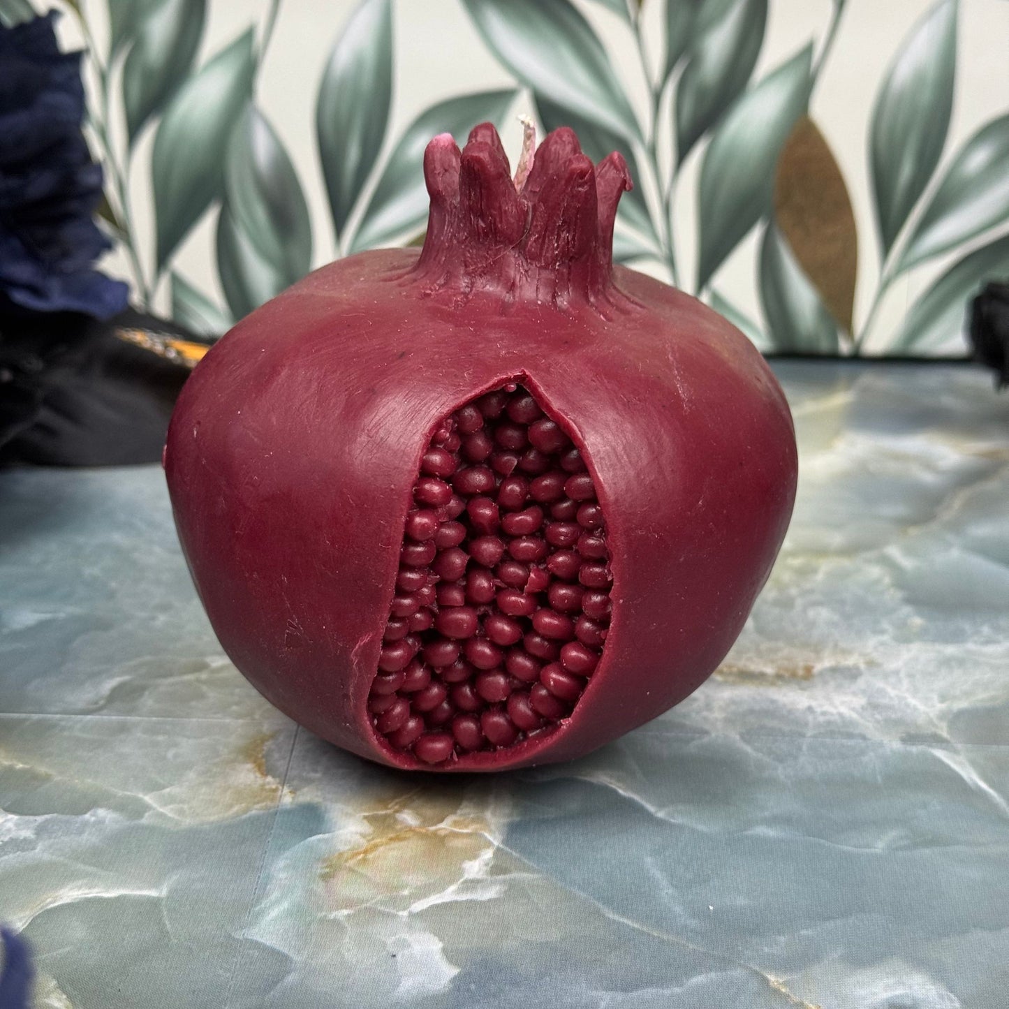 Large Juicy Pomegranate Candle