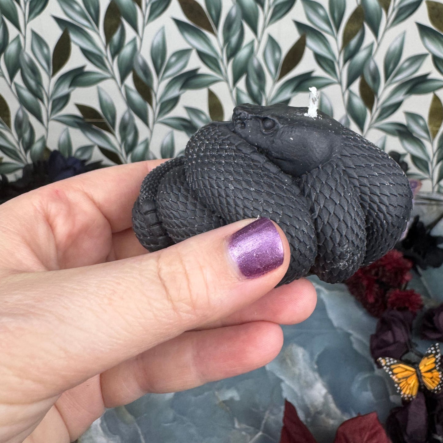 Black Snake Candle