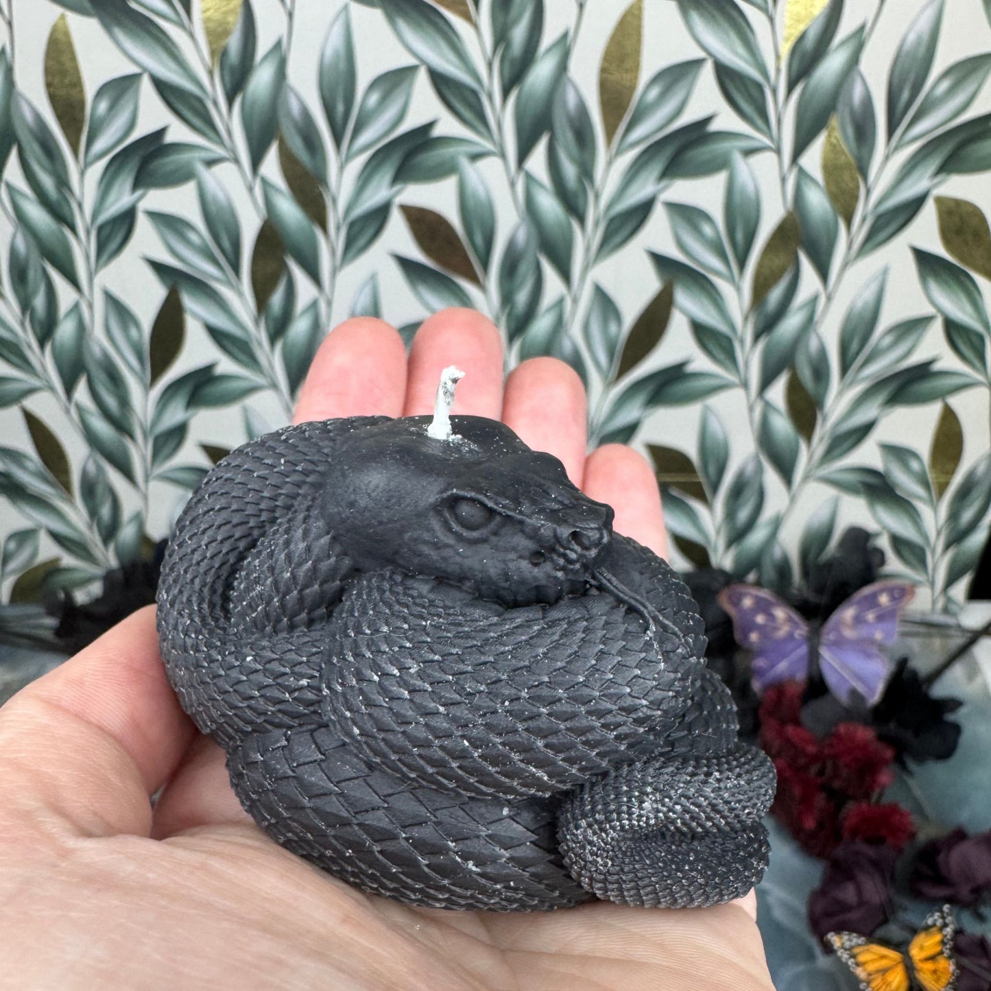 Black Snake Candle