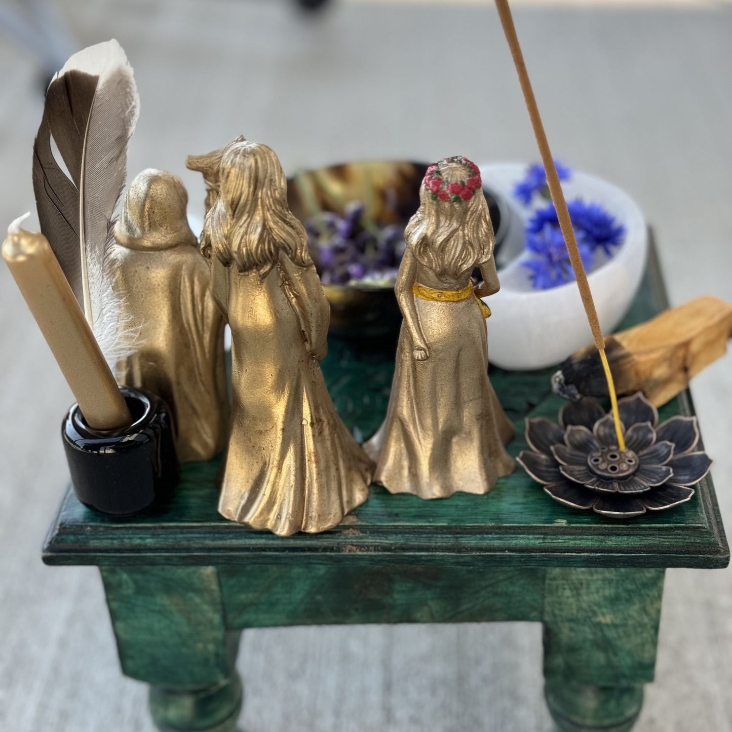 Maiden, Mother, Crone Figurines (Set of 3)