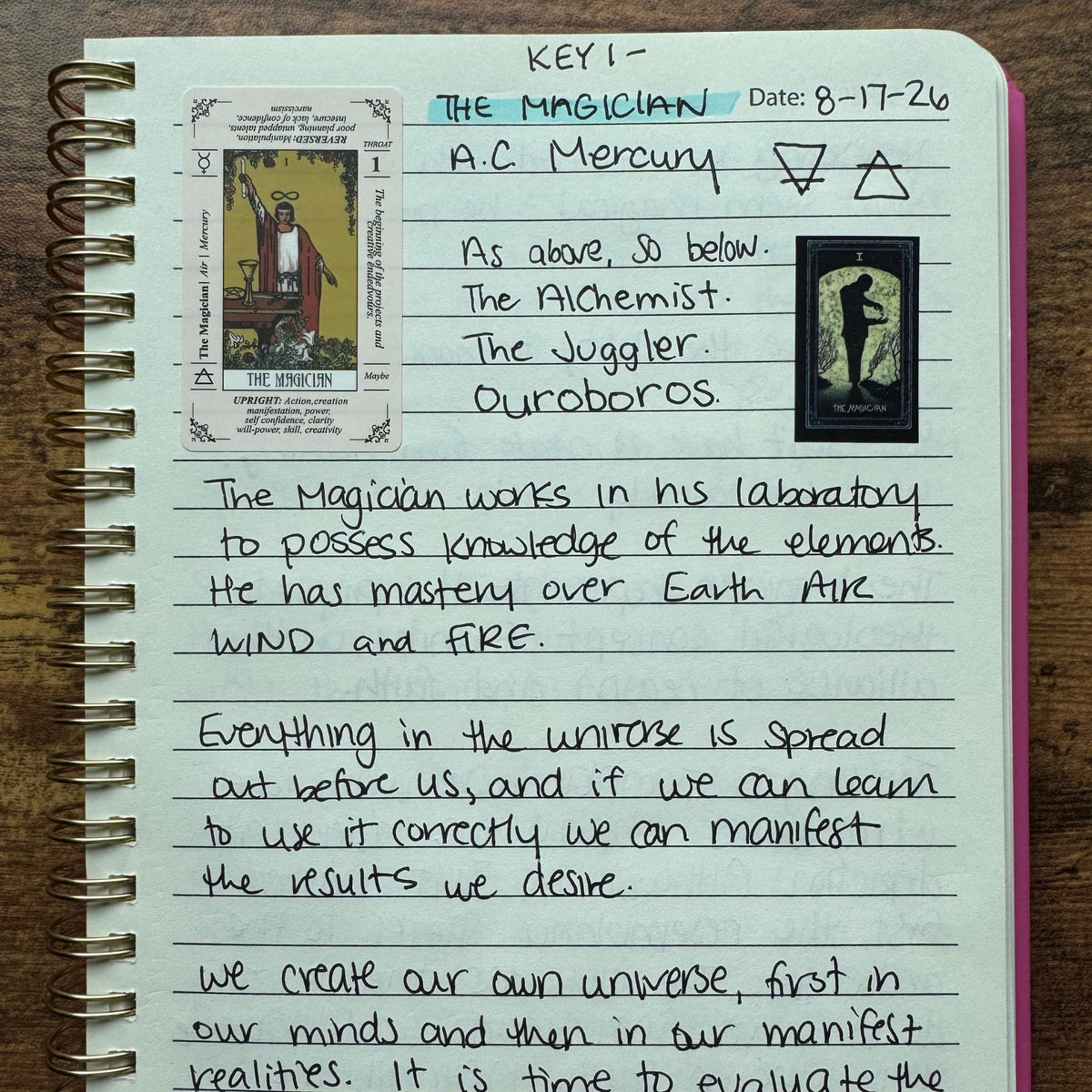 Small Rider-Waite Tarot Stickers for Journaling
