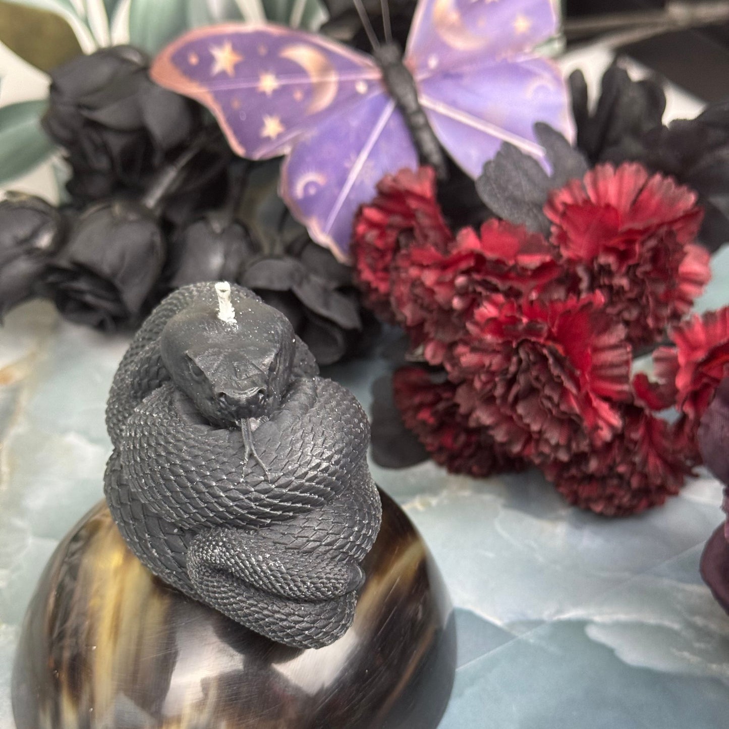 Black Snake Candle