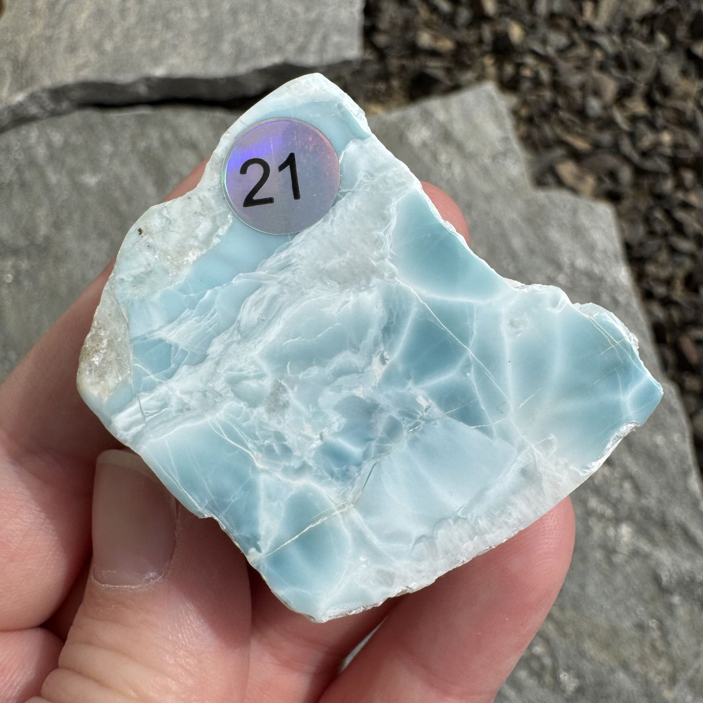 Larimar Slice *Rare* - Opt. 21