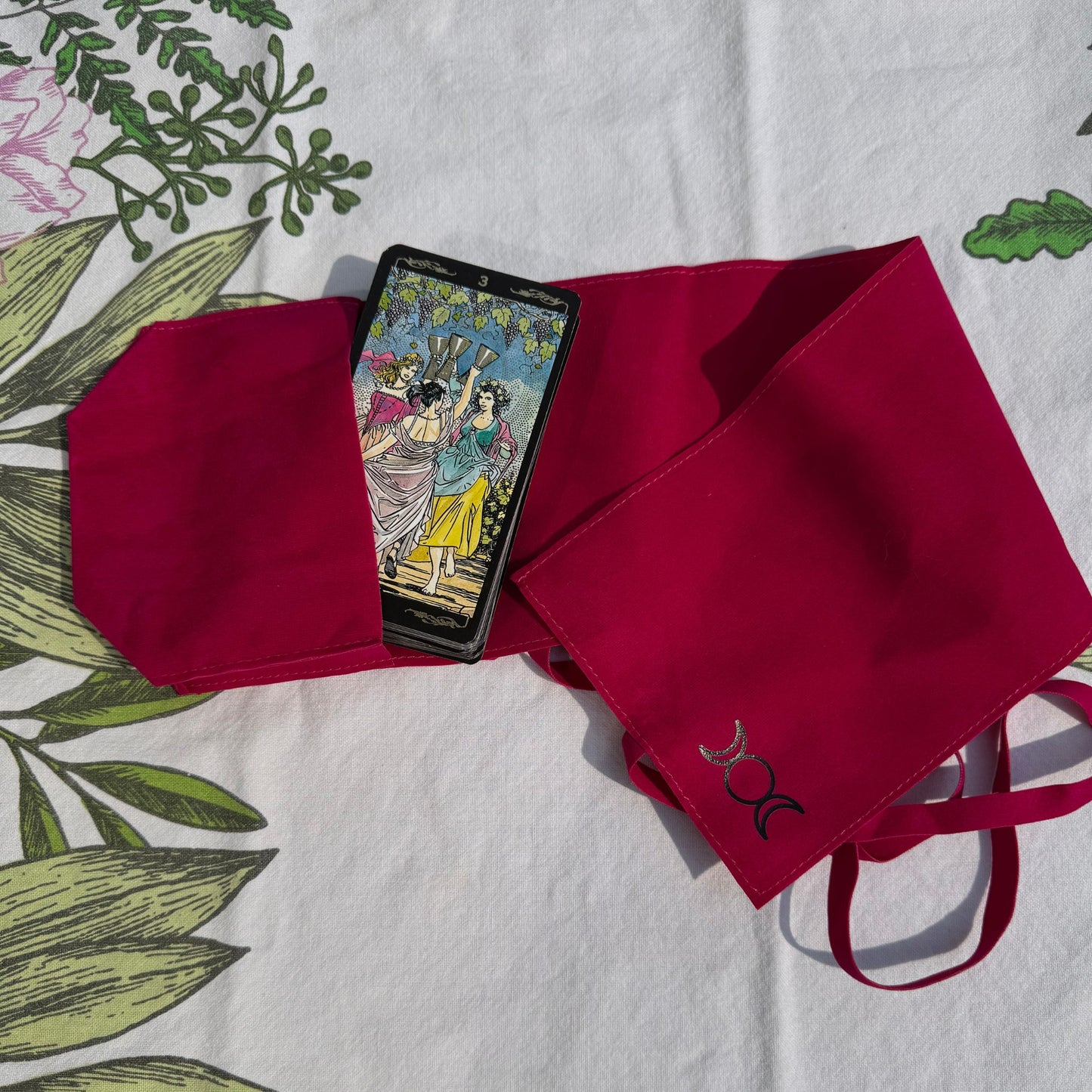 Velvet Tarot Wrap - Triple Moon