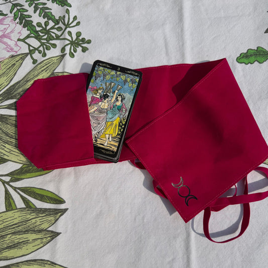 Velvet Tarot Wrap - Triple Moon