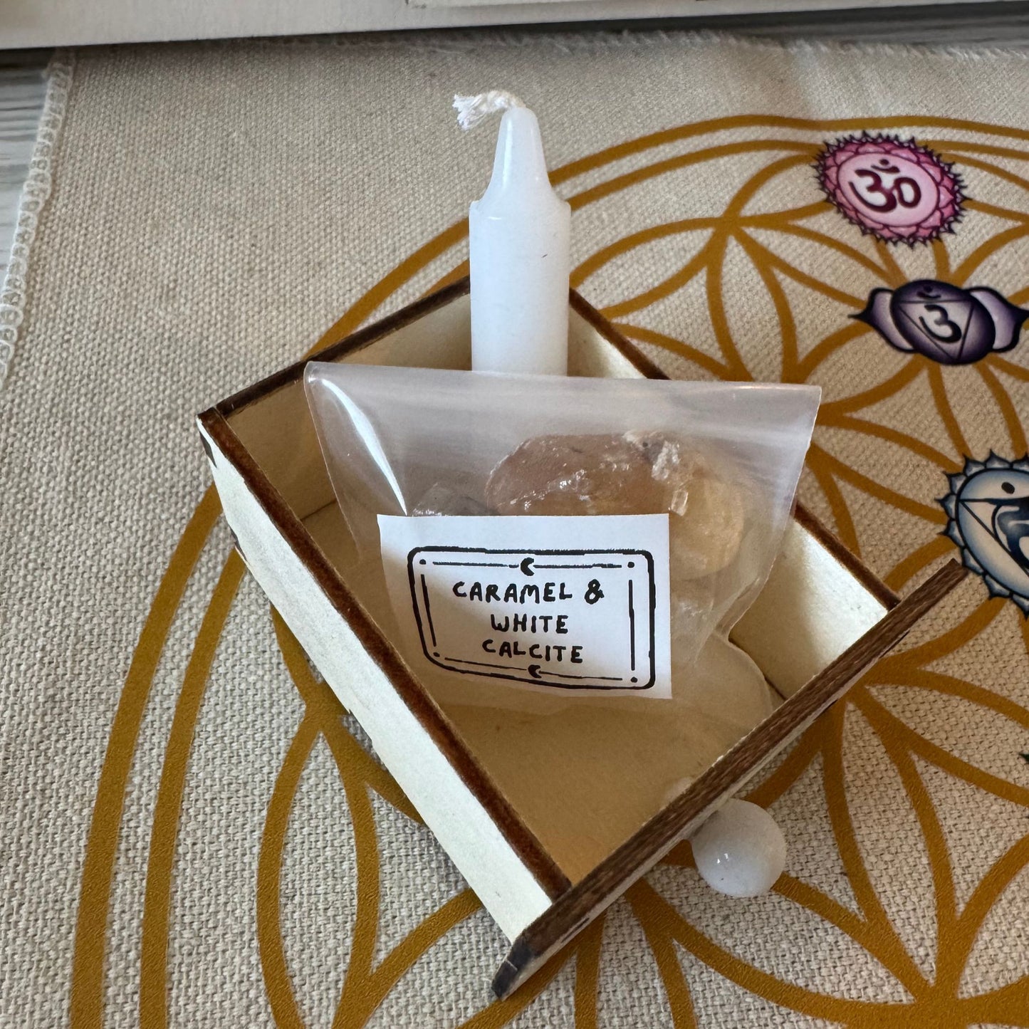 Winter Crystals, Candles & Herbs Advent Calendar for Daily Magic
