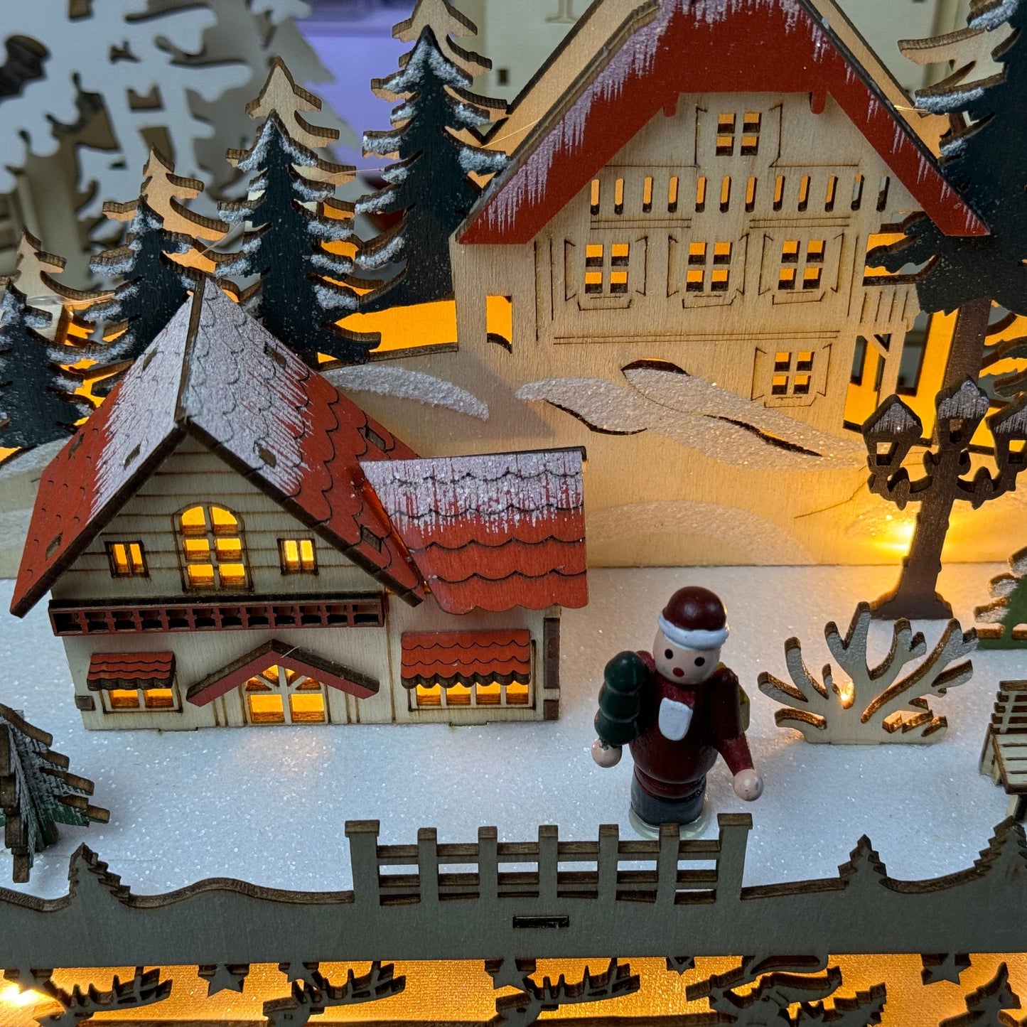 LED Reindeer Crystal Advent Calendar for a Witchy Christmas or Yule