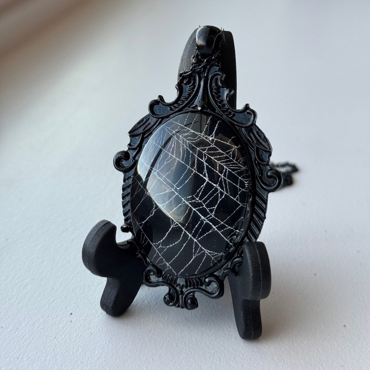 Real Spiderweb Filigree Cabochon - Opt. B