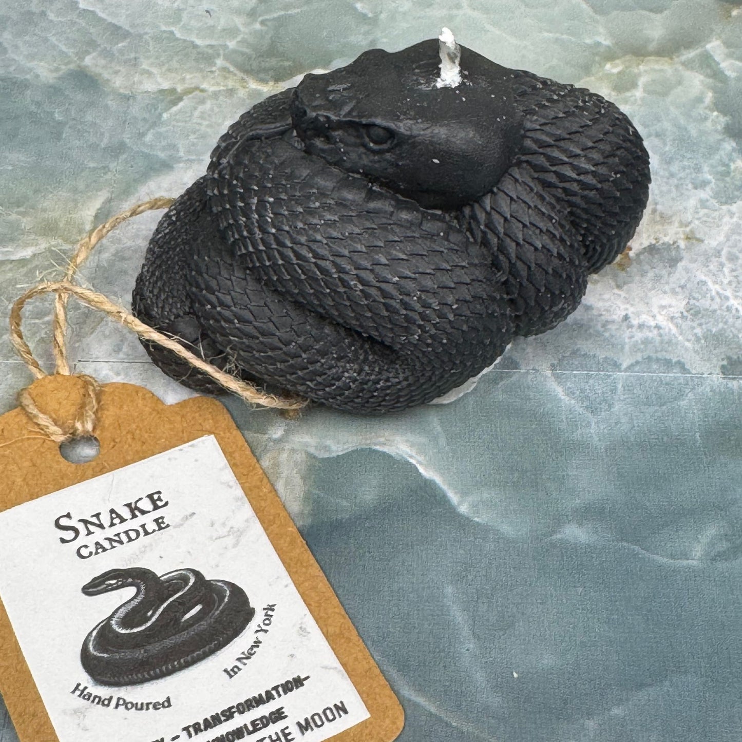 Black Snake Candle