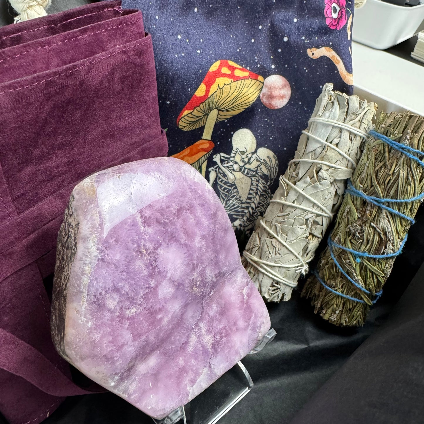 Pink Aragonite Free Form *Rare* - Statement Piece Gift Set Opt. N