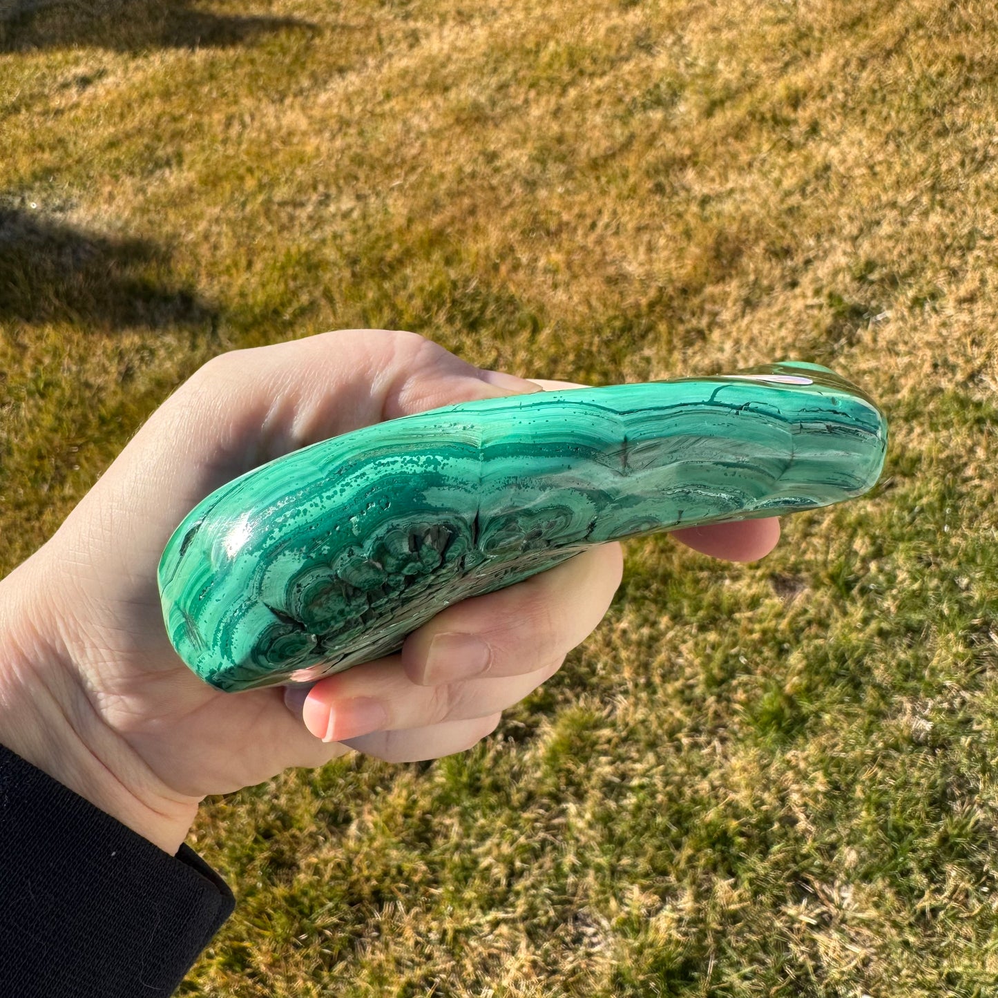 Malachite Free Form Statement Piece Gift Set - Opt. H