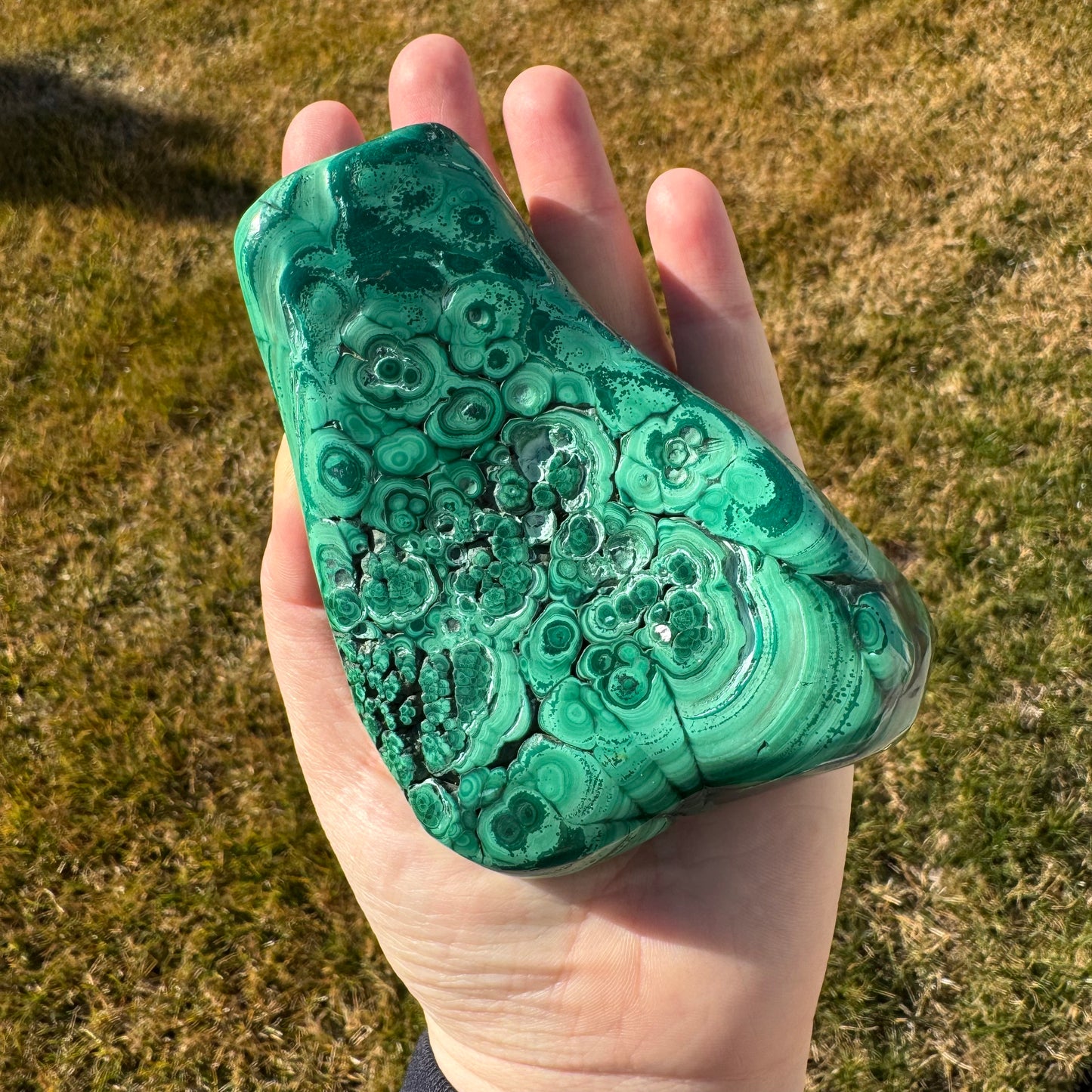 Malachite Free Form Statement Piece Gift Set - Opt. H