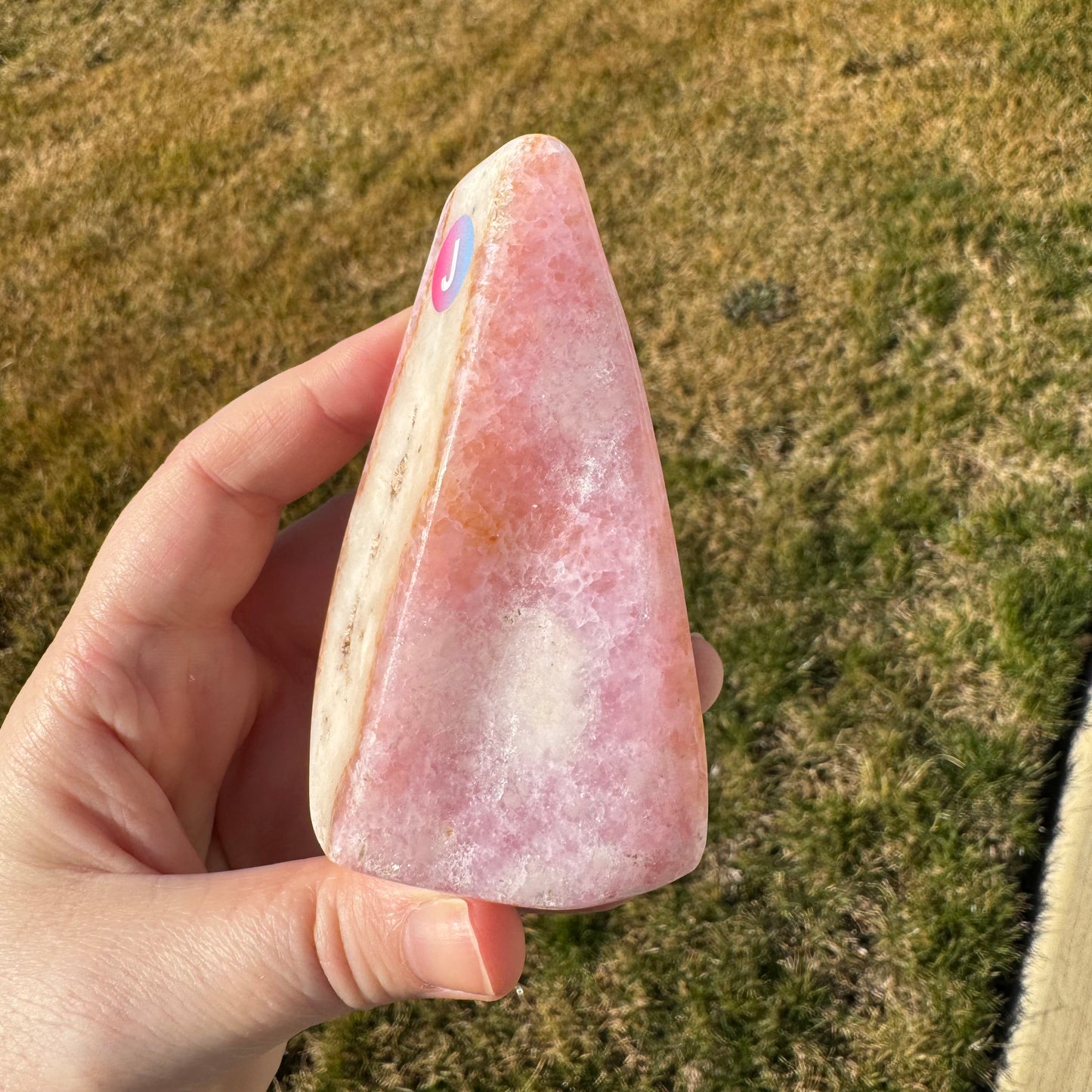 Pink Aragonite Free Form *Rare* - Statement Piece Gift Set Opt. J