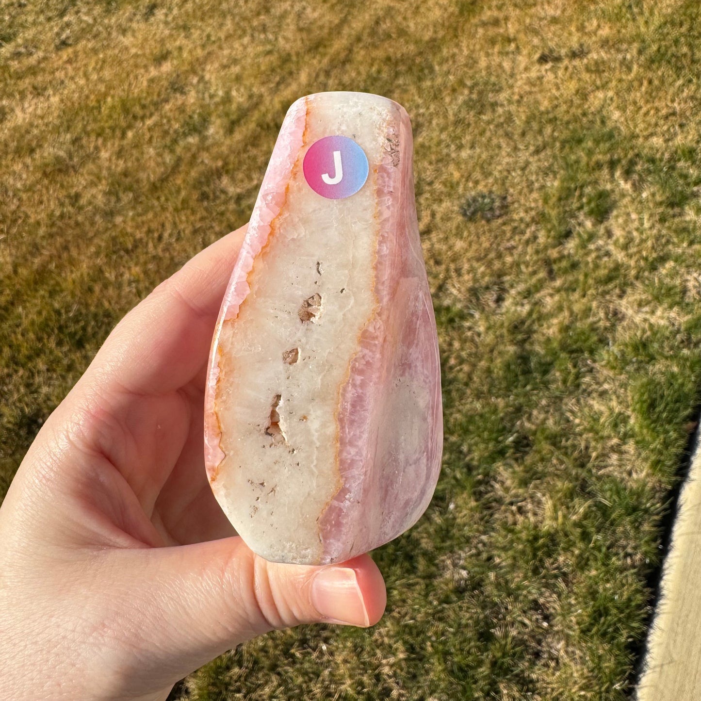 Pink Aragonite Free Form *Rare* - Statement Piece Gift Set Opt. J