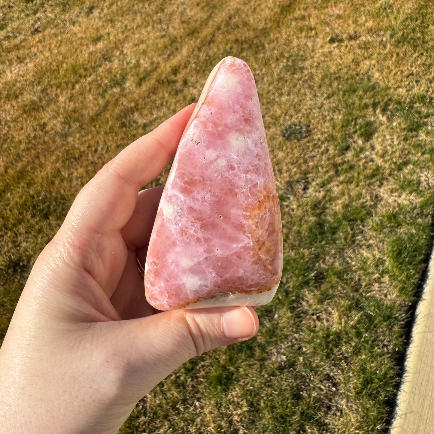Pink Aragonite Free Form *Rare* - Statement Piece Gift Set Opt. J