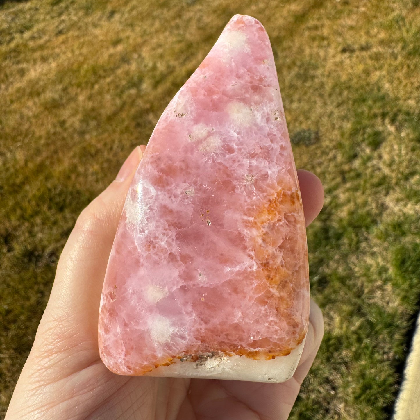 Pink Aragonite Free Form *Rare* - Statement Piece Gift Set Opt. J