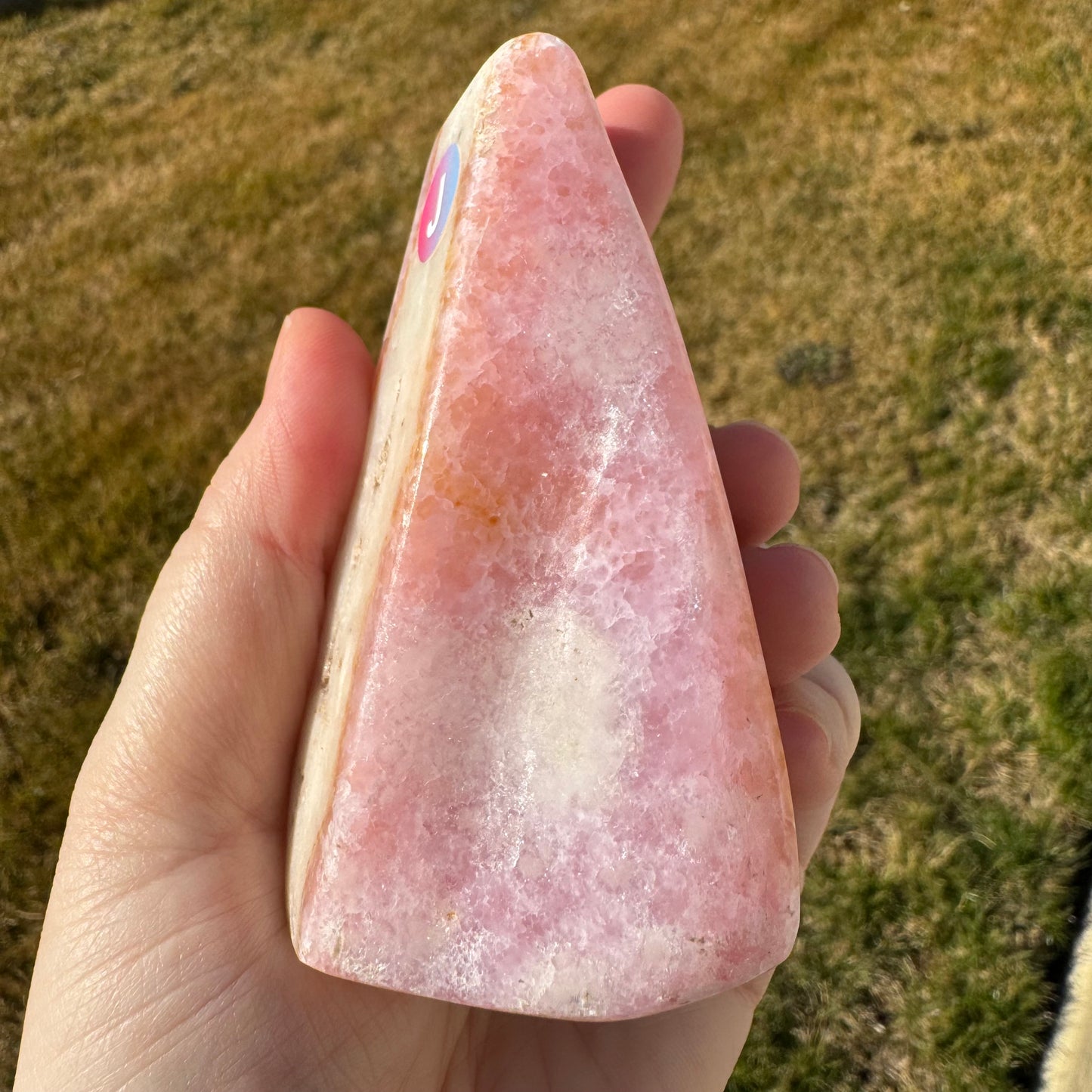 Pink Aragonite Free Form *Rare* - Statement Piece Gift Set Opt. J