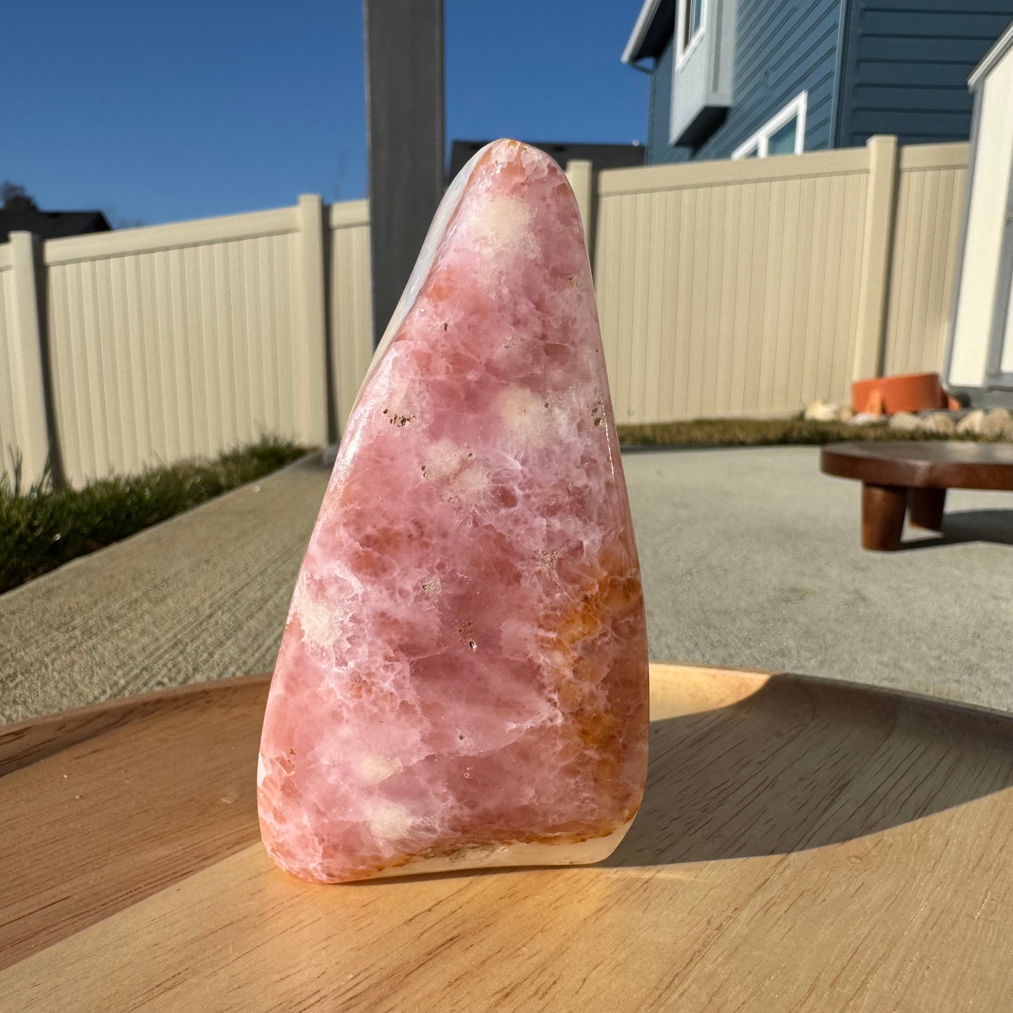 Pink Aragonite Free Form *Rare* - Statement Piece Gift Set Opt. J