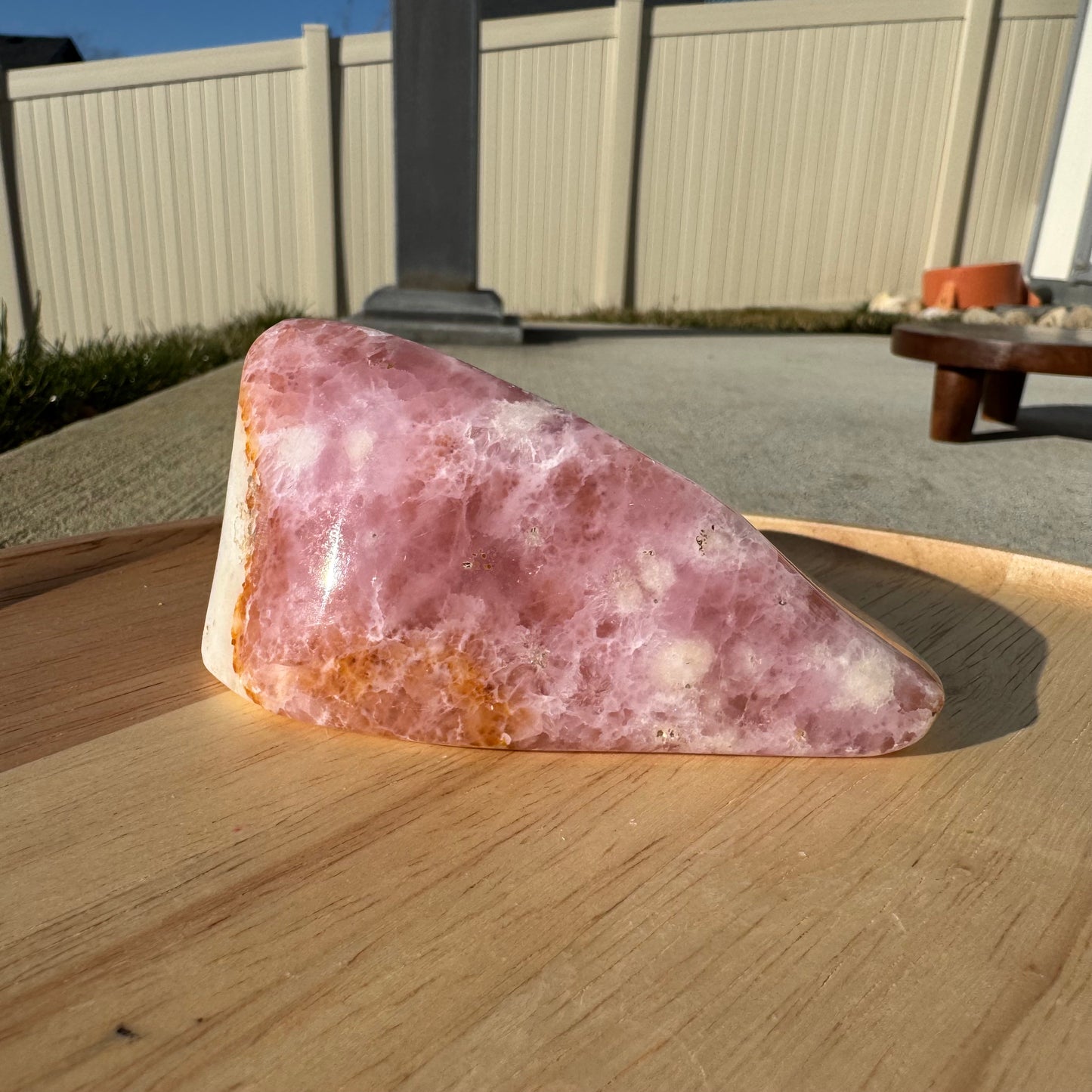 Pink Aragonite Free Form *Rare* - Statement Piece Gift Set Opt. J