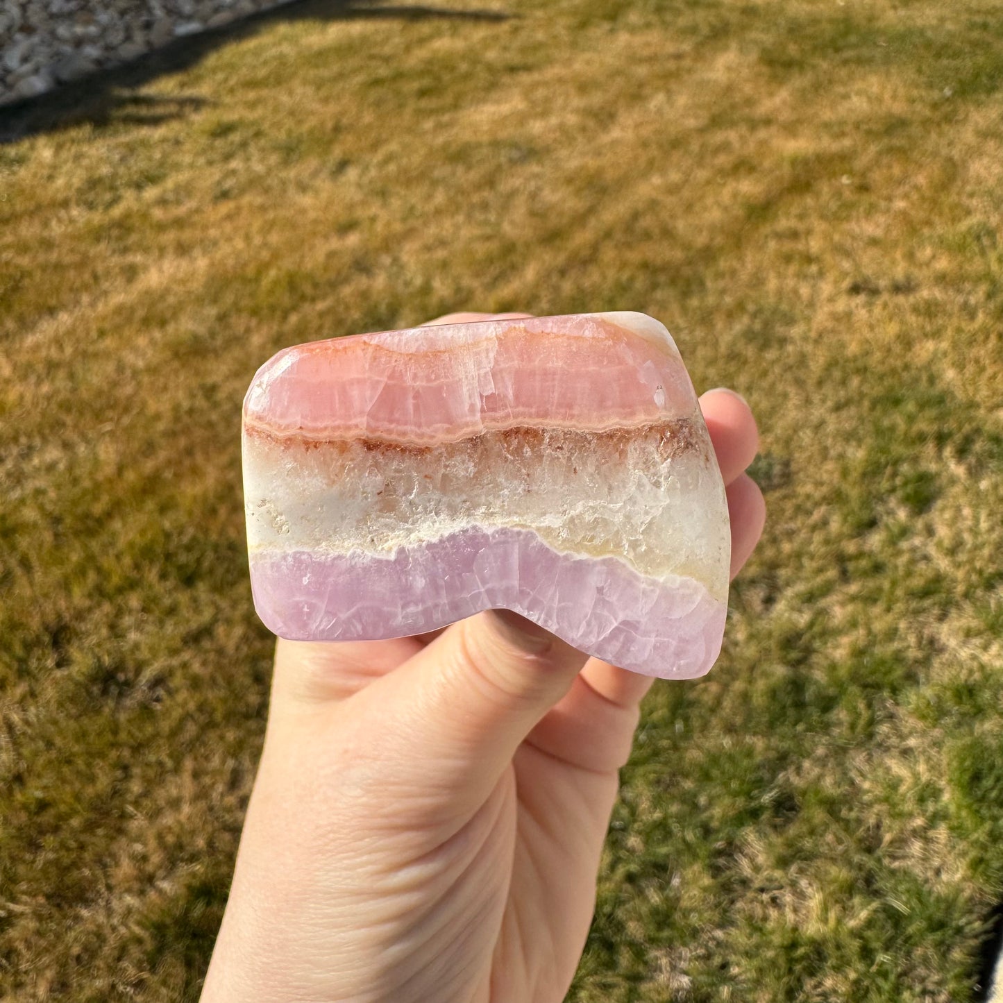 Pink Aragonite Free Form *Rare* - Statement Piece Gift Bundle Opt. K