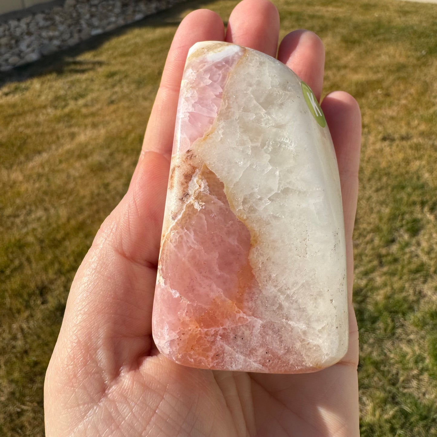 Pink Aragonite Free Form *Rare* - Statement Piece Gift Bundle Opt. K