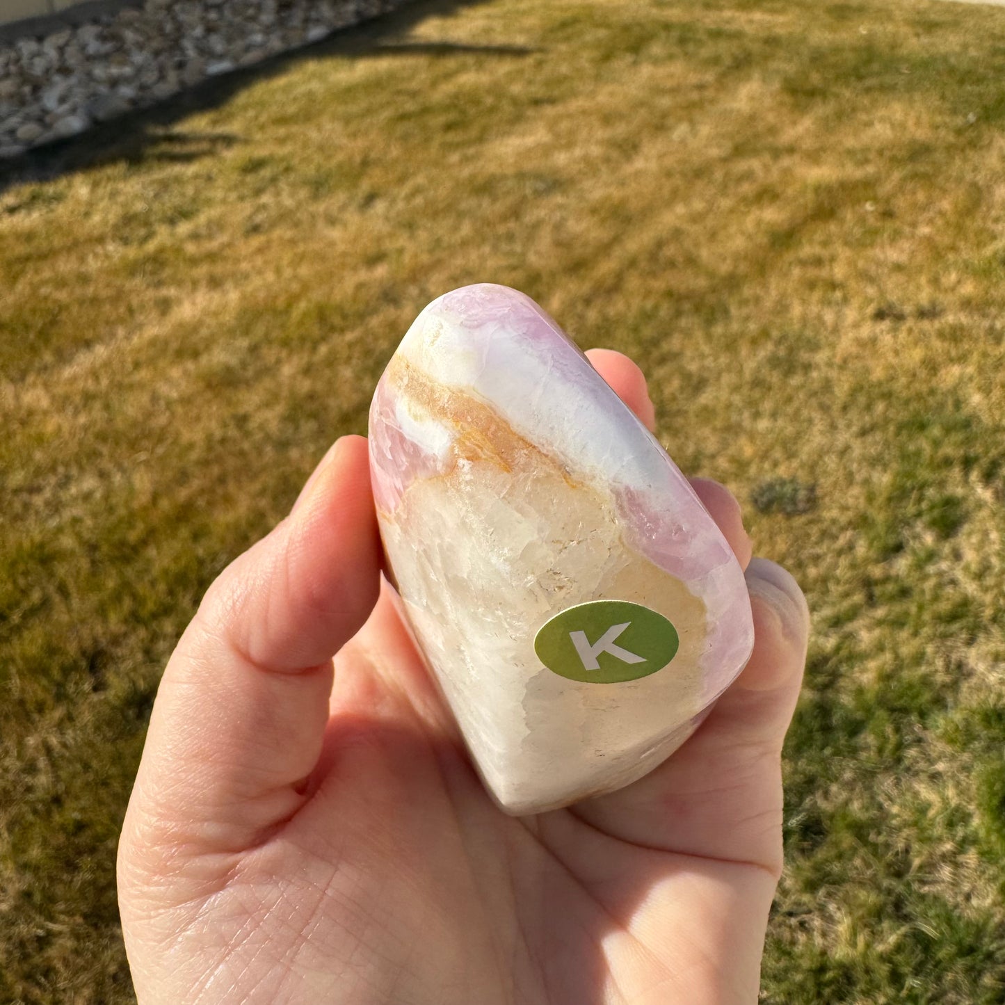 Pink Aragonite Free Form *Rare* - Statement Piece Gift Bundle Opt. K