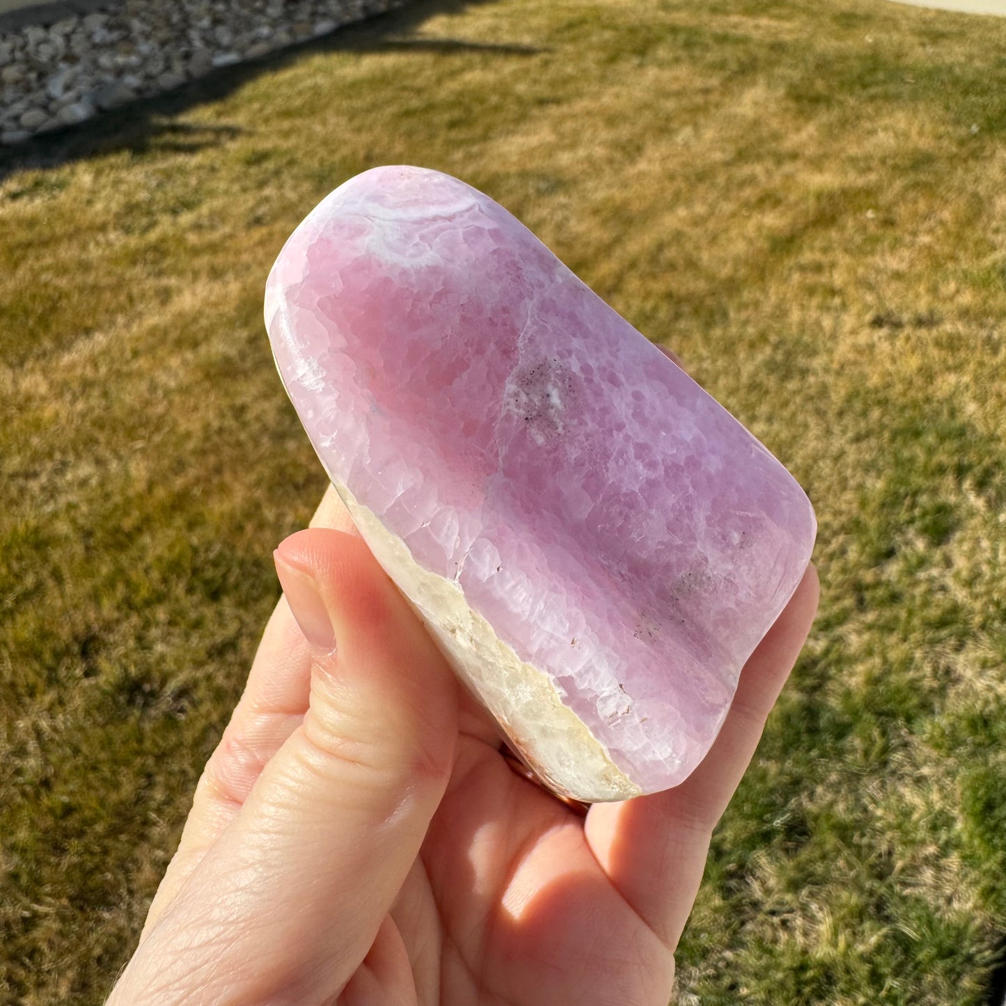 Pink Aragonite Free Form *Rare* - Statement Piece Gift Bundle Opt. K