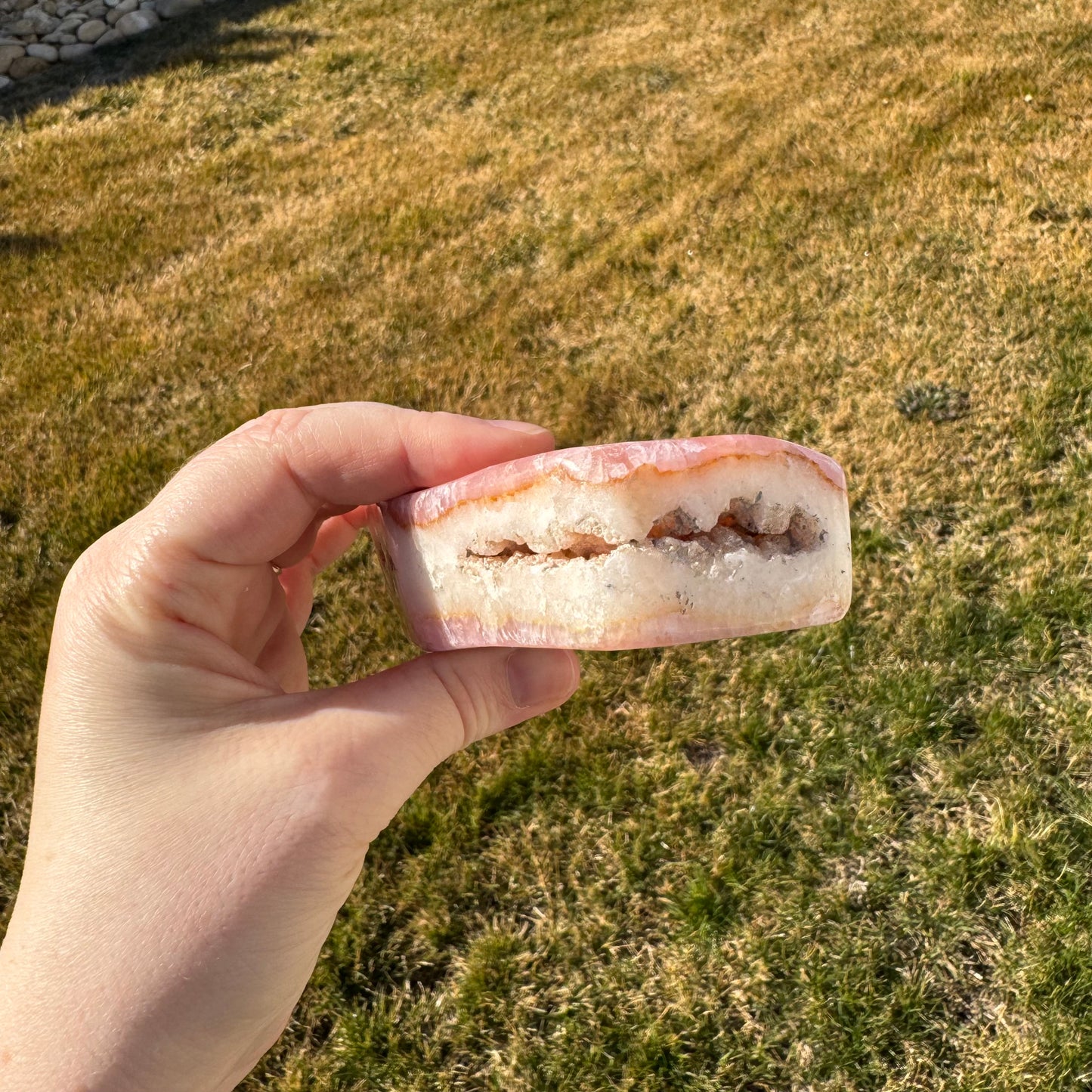 Pink Aragonite Free Form *Rare* - Statement Piece Gift Set Opt. M