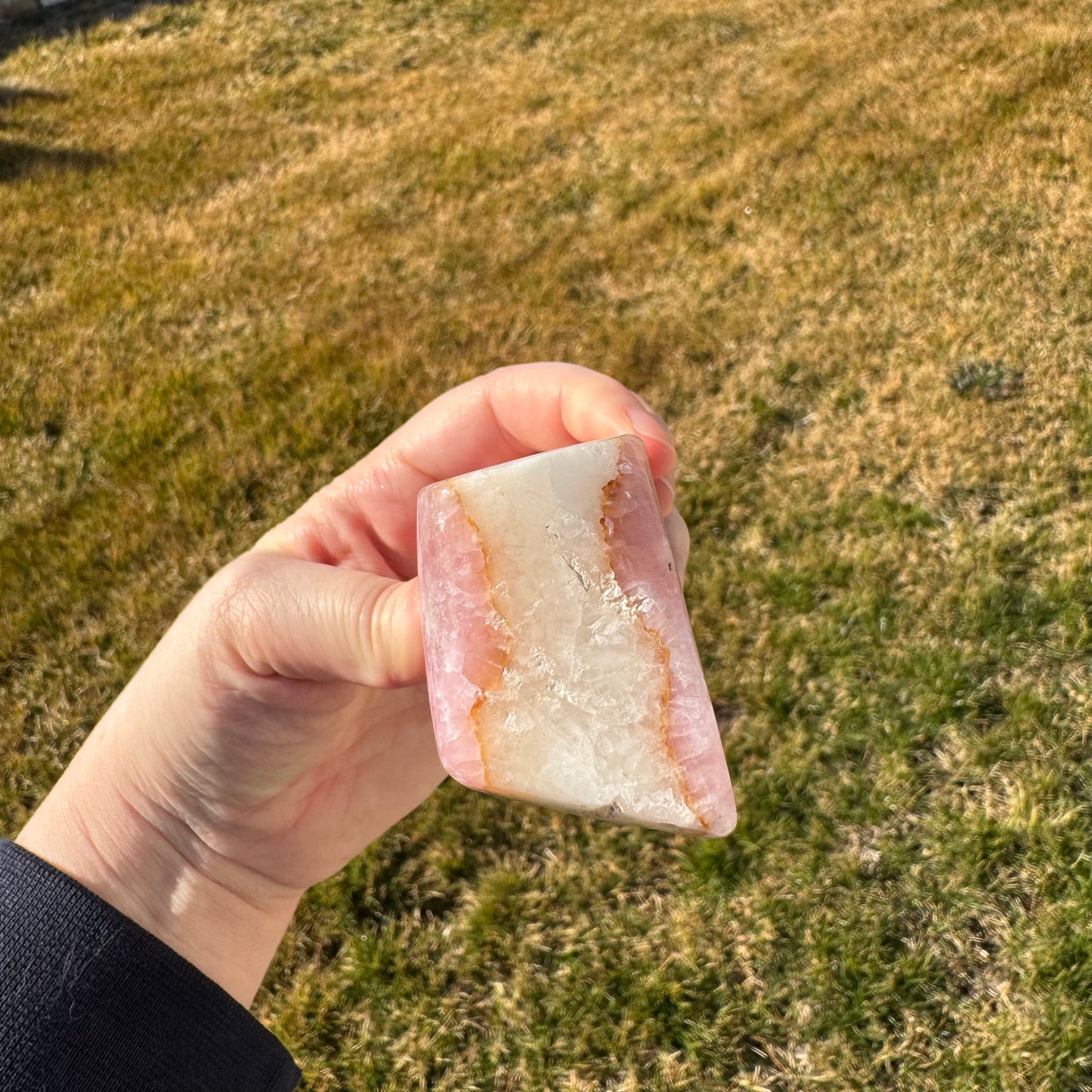 Pink Aragonite Free Form *Rare* - Statement Piece Gift Set Opt. M