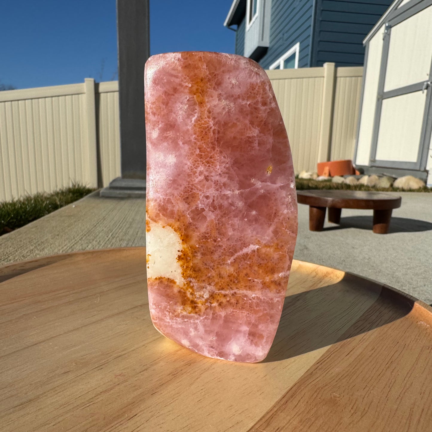 Pink Aragonite Free Form *Rare* - Statement Piece Gift Set Opt. M