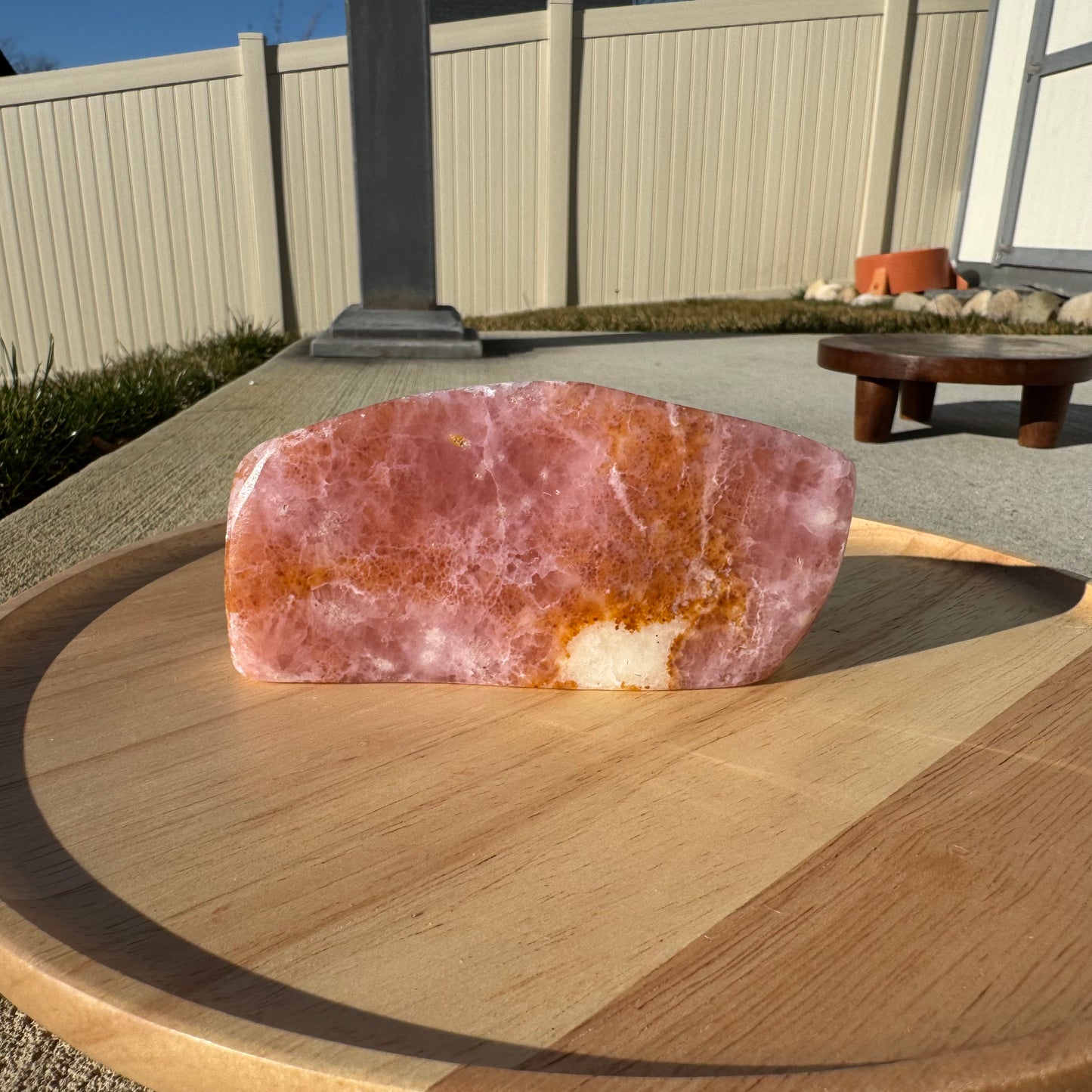 Pink Aragonite Free Form *Rare* - Statement Piece Gift Set Opt. M