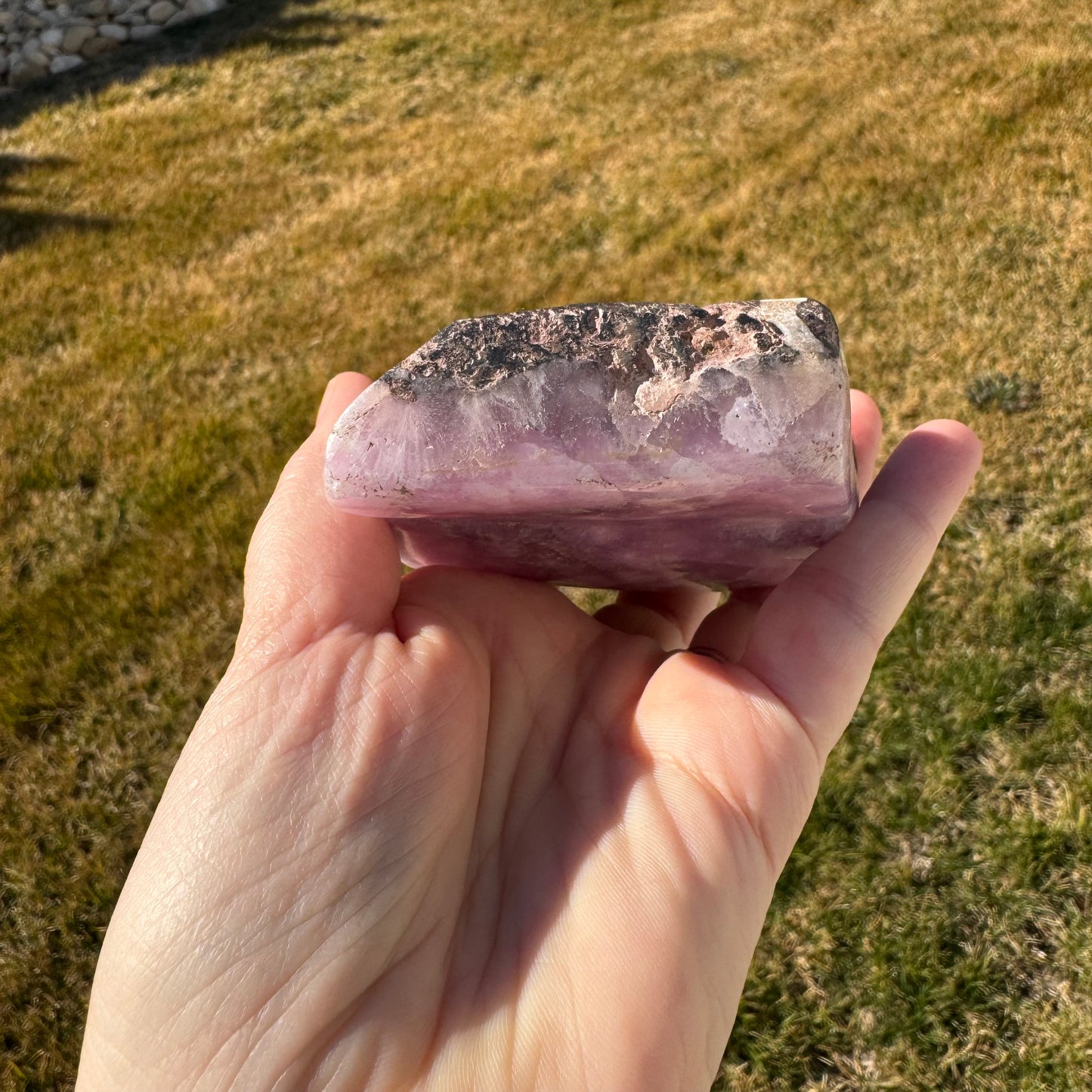 Pink Aragonite Free Form *Rare* - Statement Piece Gift Set Opt. N