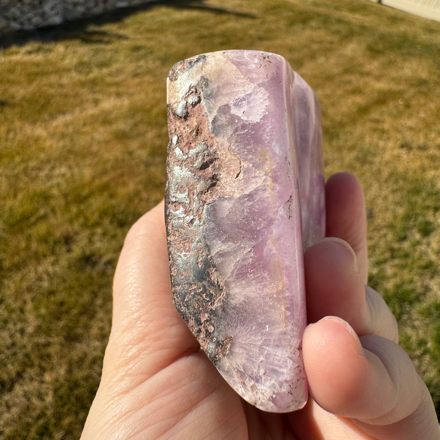 Pink Aragonite Free Form *Rare* - Statement Piece Gift Set Opt. N