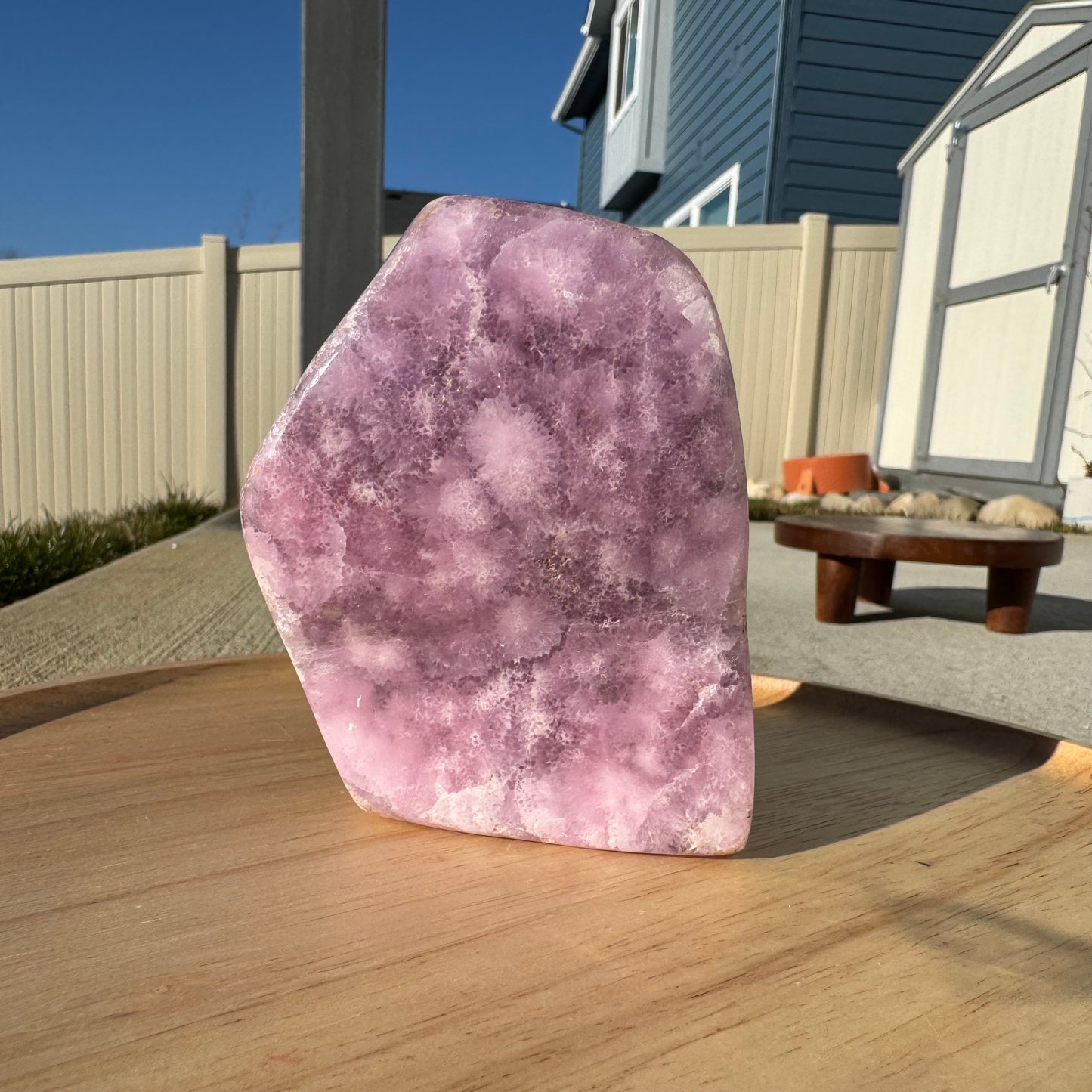 Pink Aragonite Free Form *Rare* - Statement Piece Gift Set Opt. N