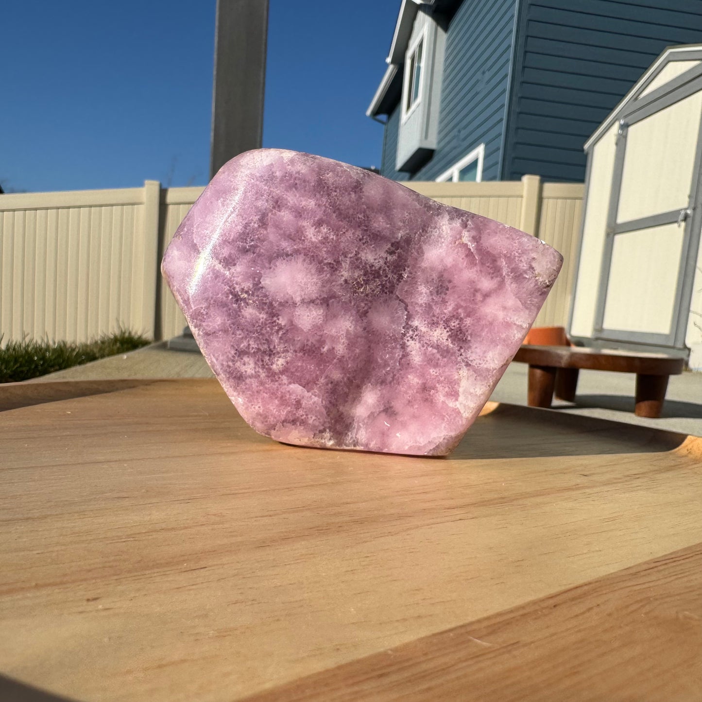 Pink Aragonite Free Form *Rare* - Statement Piece Gift Set Opt. N