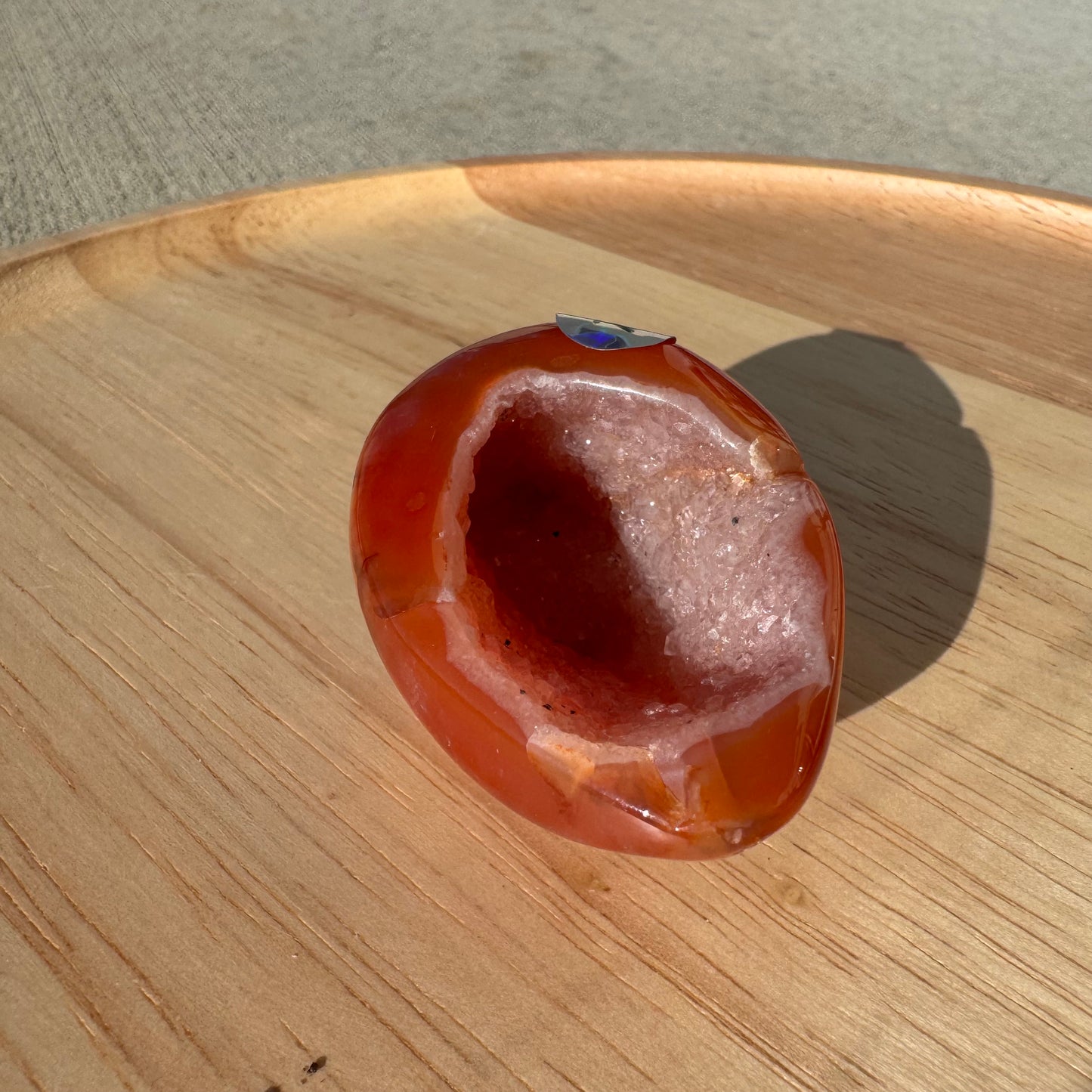 Druzy Banded Carnelian Egg Care Package - Opt. 1