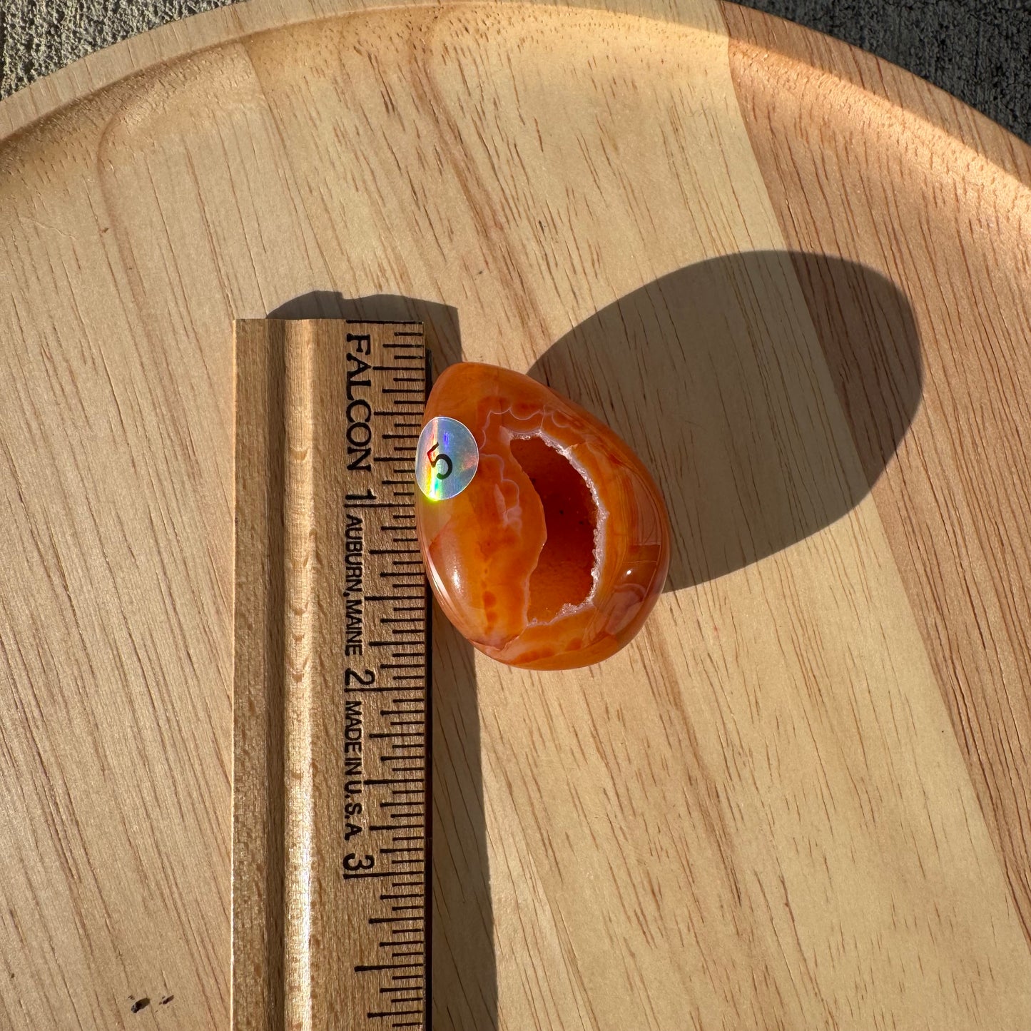 Druzy Banded Carnelian Egg Care Package - Opt. 5