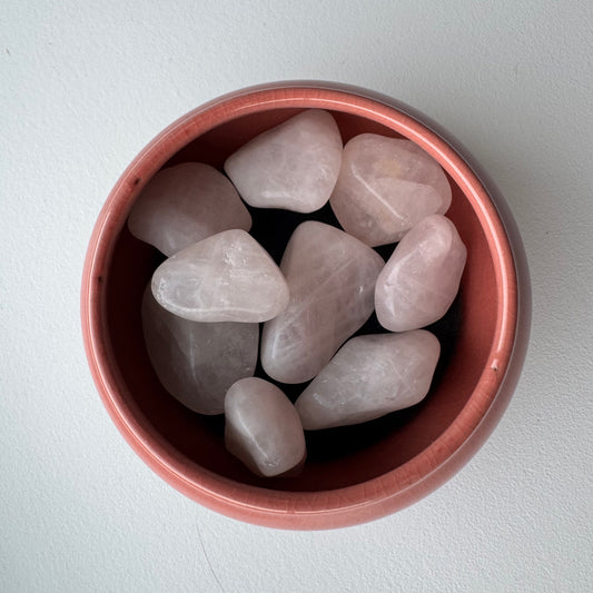 Rose Quartz | One Intuitively Chosen Tumble