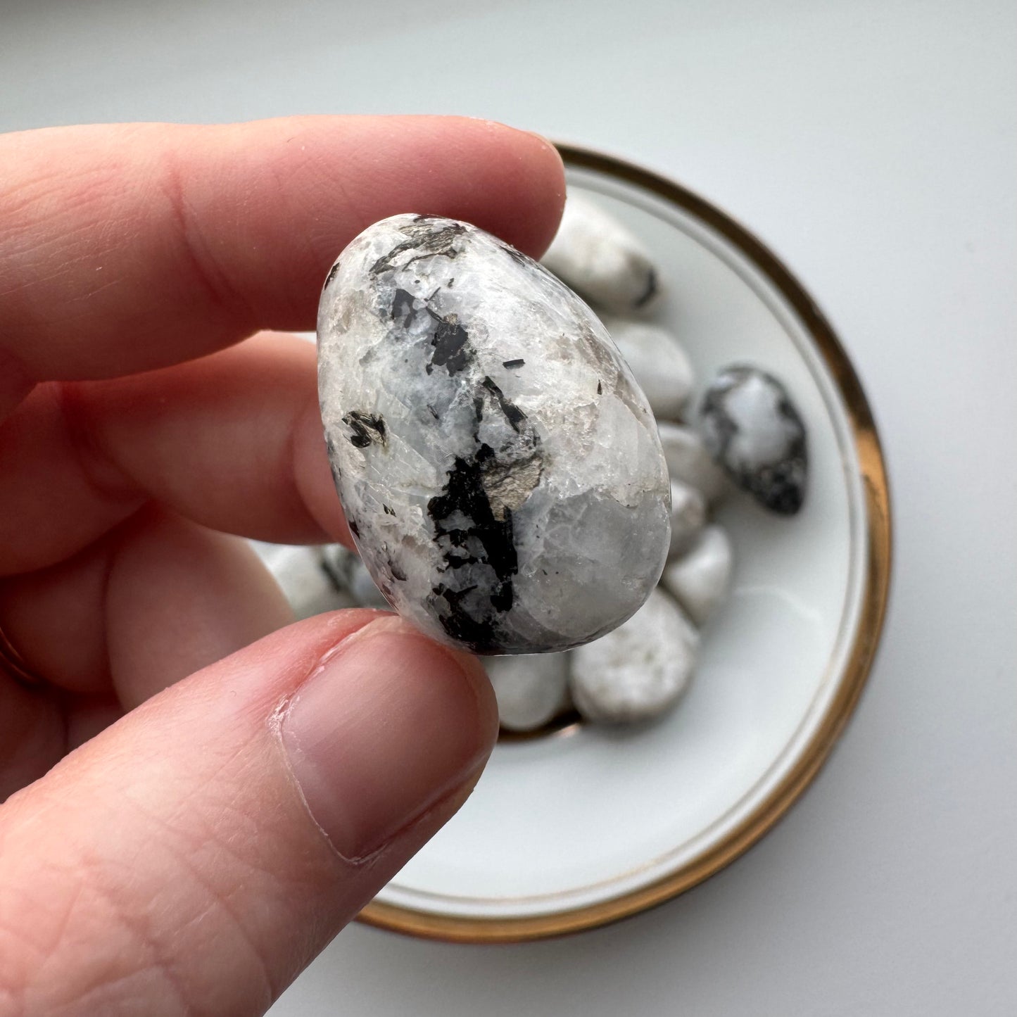 Rainbow Moonstone | One Intuitively Chosen Tumble